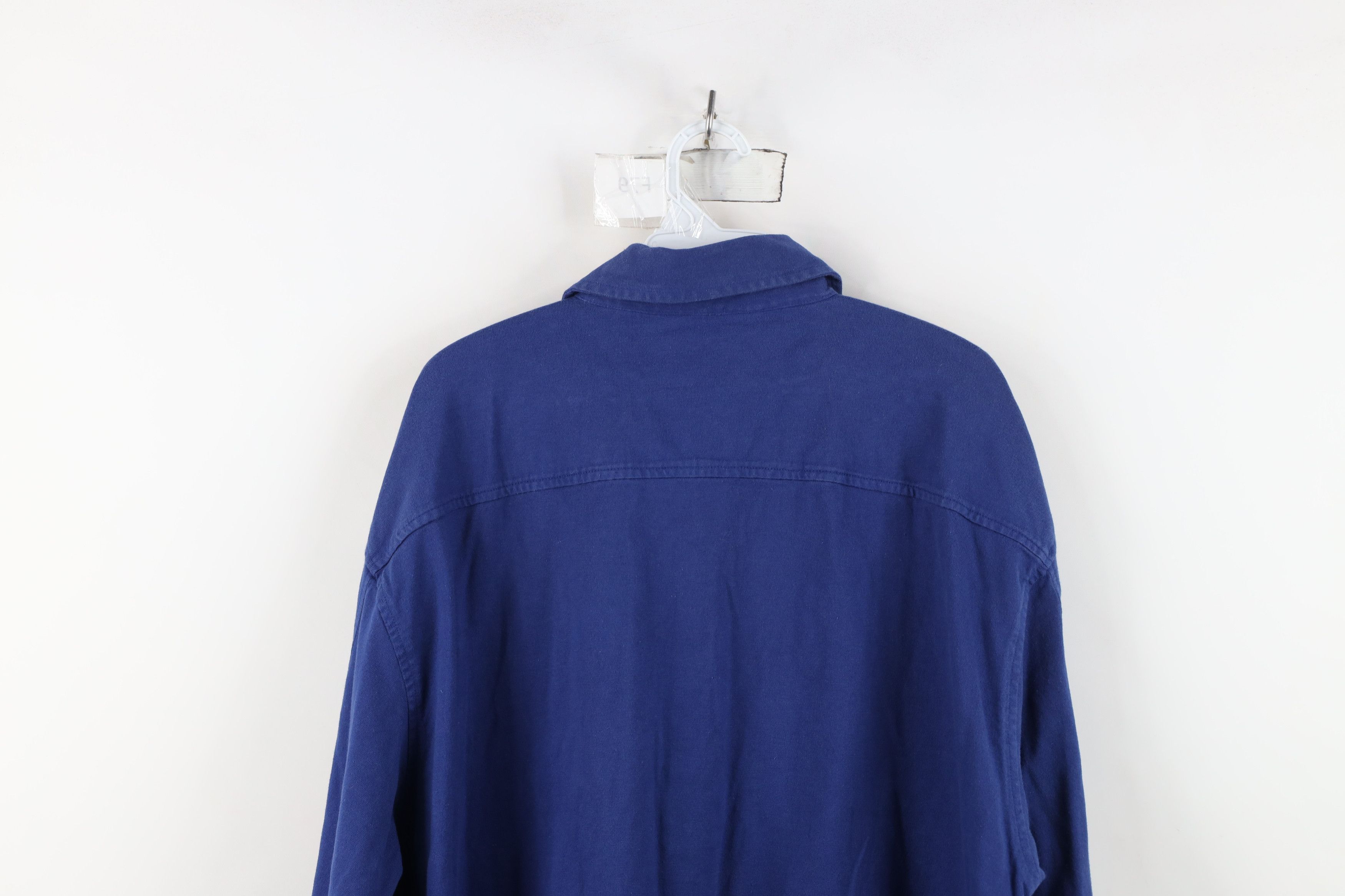 Eddie Bauer Vintage 90s Eddie Bauer Heavyweight Long Sleeve Polo Shirt Size US XL / EU 56 / 4 - 13 Thumbnail
