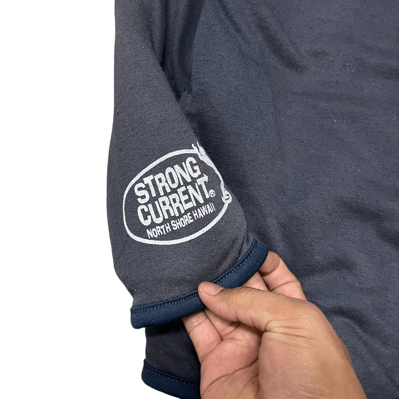 Ocean Current Vintage Strong Current North Shore Hawaii Reversible Hoodie Size US S / EU 44-46 / 1 - 14 Thumbnail