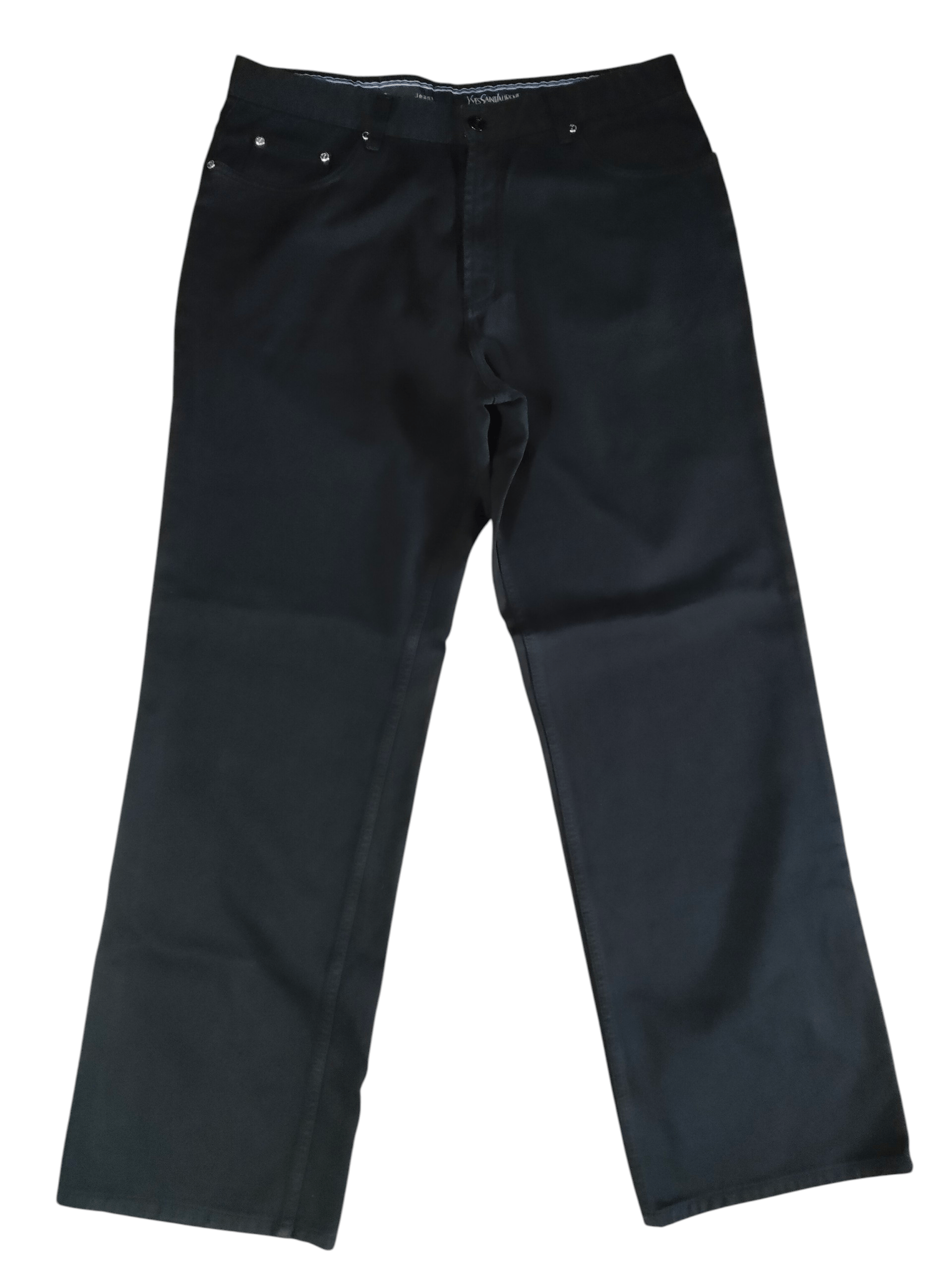 Yves Saint Laurent YVES SAINT LAURENT Black Jeans Size US 34 / EU 50 - 1 Thumbnail