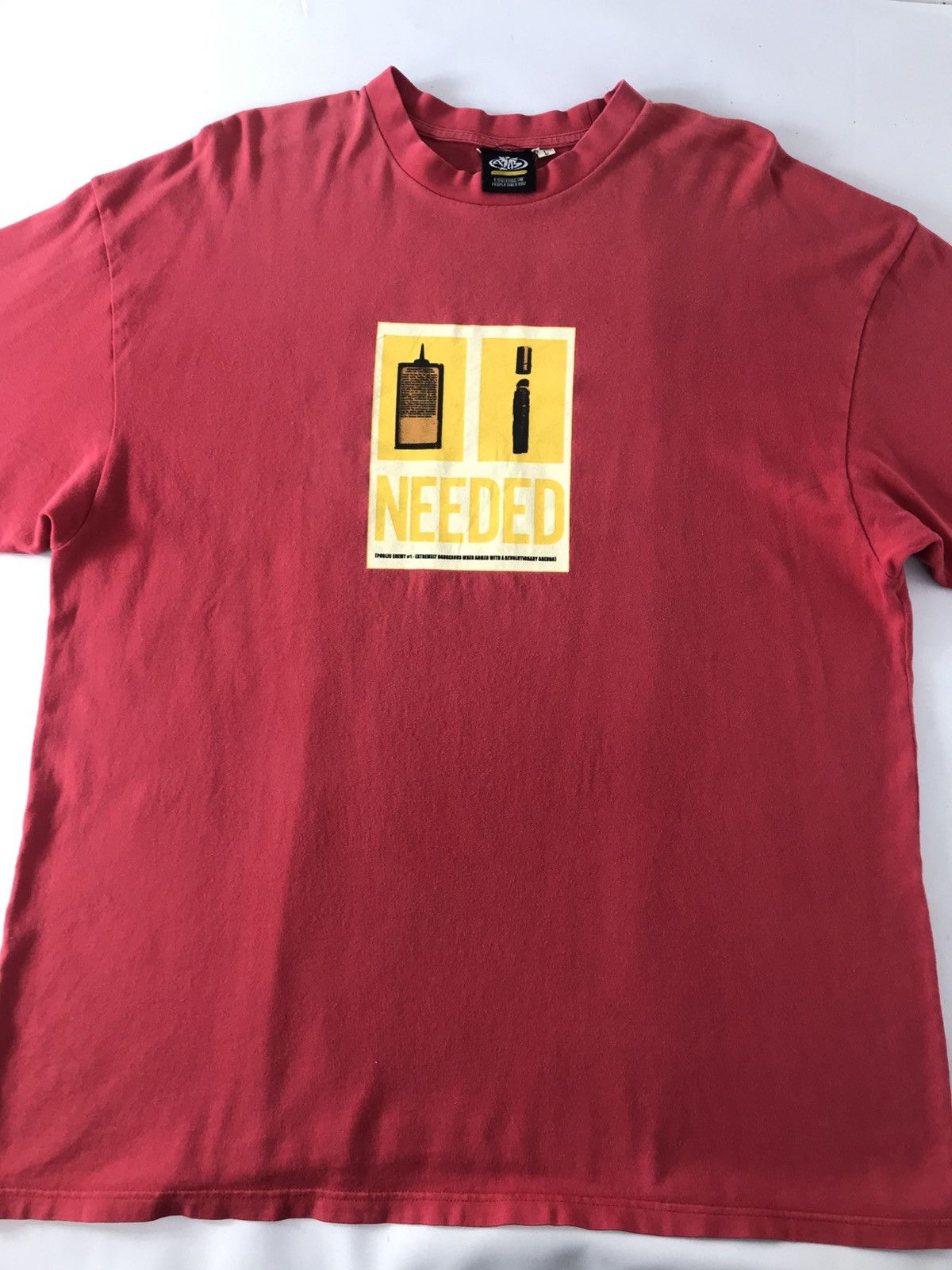 Public Enemy PNB Nation Public Enemy Needed Box Screen Printed Tee Size US XL / EU 56 / 4 - 3 Thumbnail