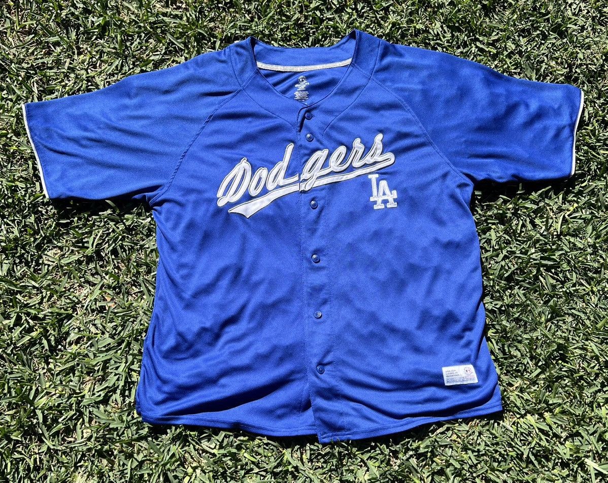 MLB × Vintage MLB Los Angeles Dodgers Jersey Size US XL / EU 56 / 4 - 1 Thumbnail