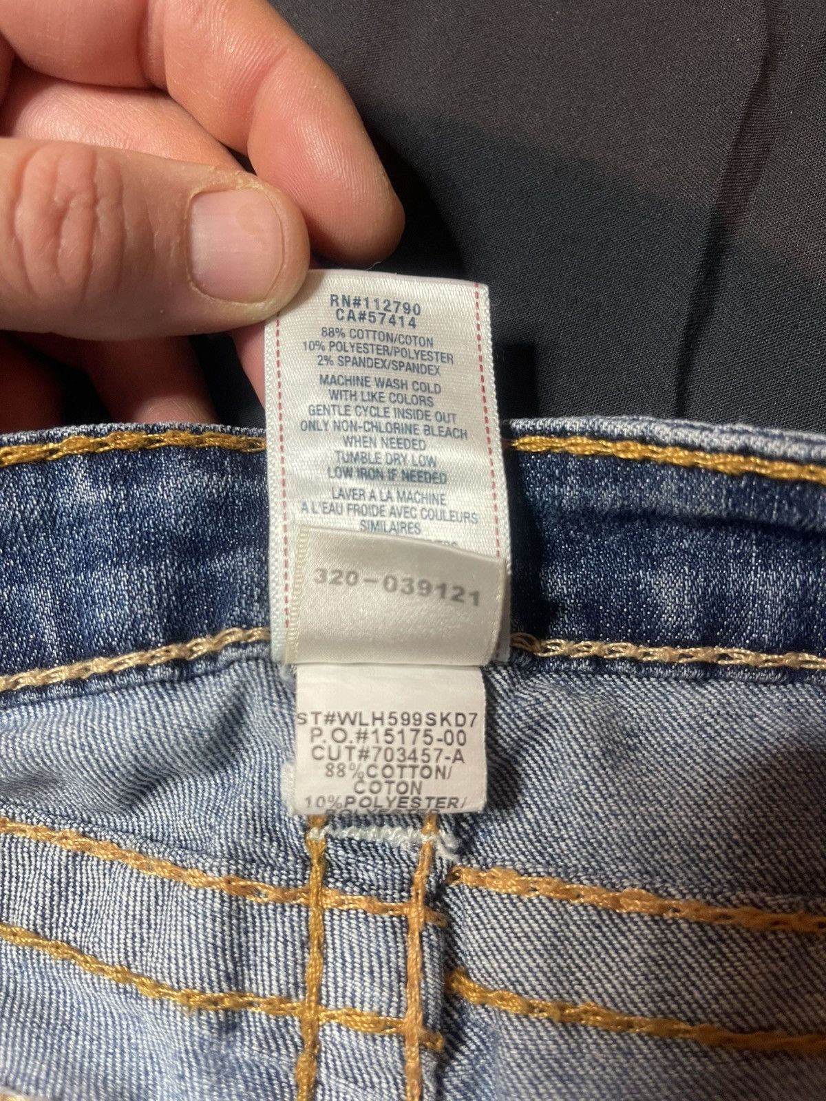 True Religion TRUE RELIGION Skinny wflps Big T Havana Size 28" / US 6 / IT 42 - 12 Thumbnail