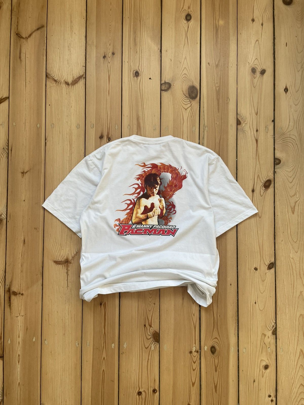 No Fear × Vintage Vintage No Fear X Boxing Manny Pacquiao Pacman Faded Tee Size US M / EU 48-50 / 2 - 1 Thumbnail