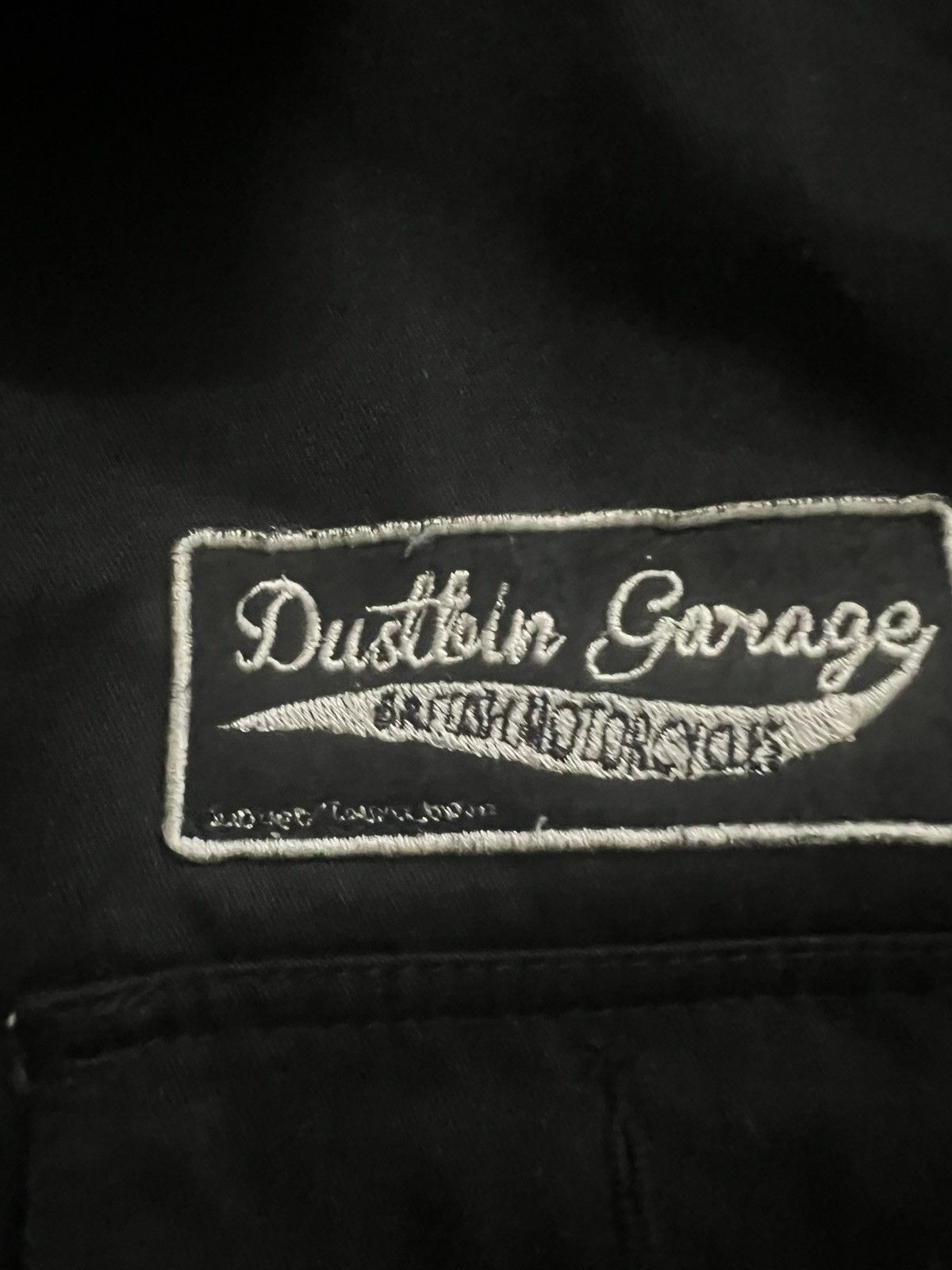 Japanese Brand Subciety Dustbin Garage EmbroideredBritishMotorcycleWorkwear Size US 42 / EU 58 - 21 Thumbnail