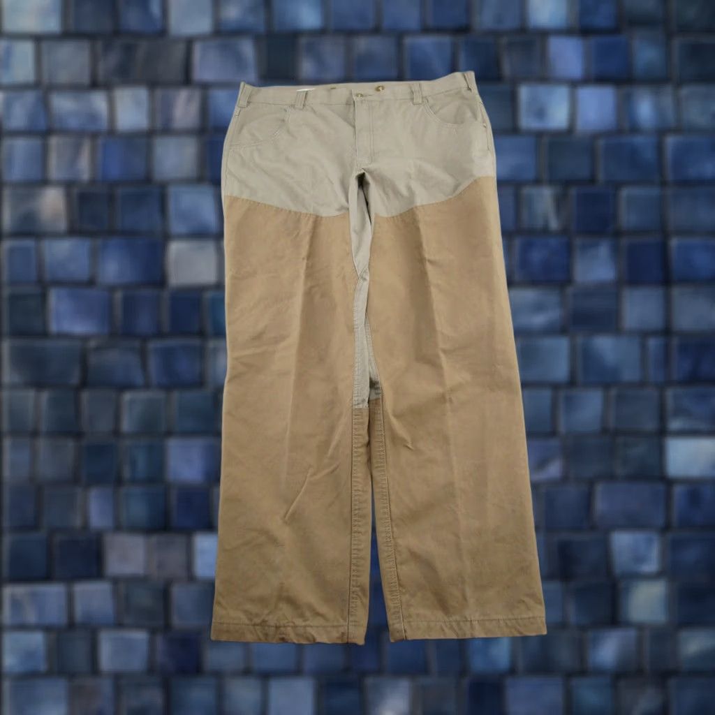 Orvis Orvis Pants Mens 38x31 Heavy Cotton Brush Guard Outdoor Hunting Chino Beige Pockets Zipper Slant Pocket Regular Straight Vintage No Size US 38 / EU 54 - 1 Thumbnail