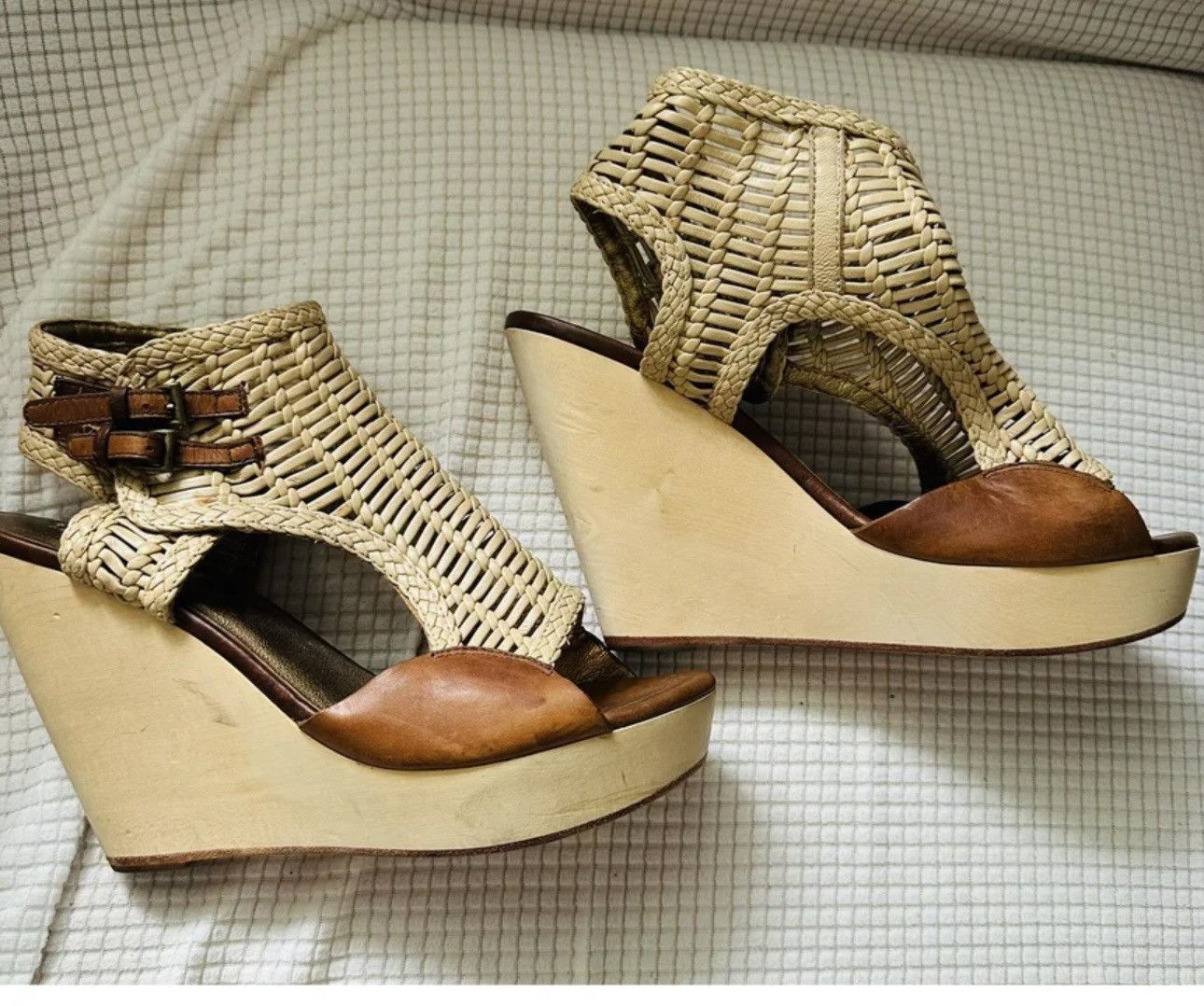 Other Cynthia Vincent Amber gladiator wedges Size US 9.5 / IT 39.5 - 4 Thumbnail