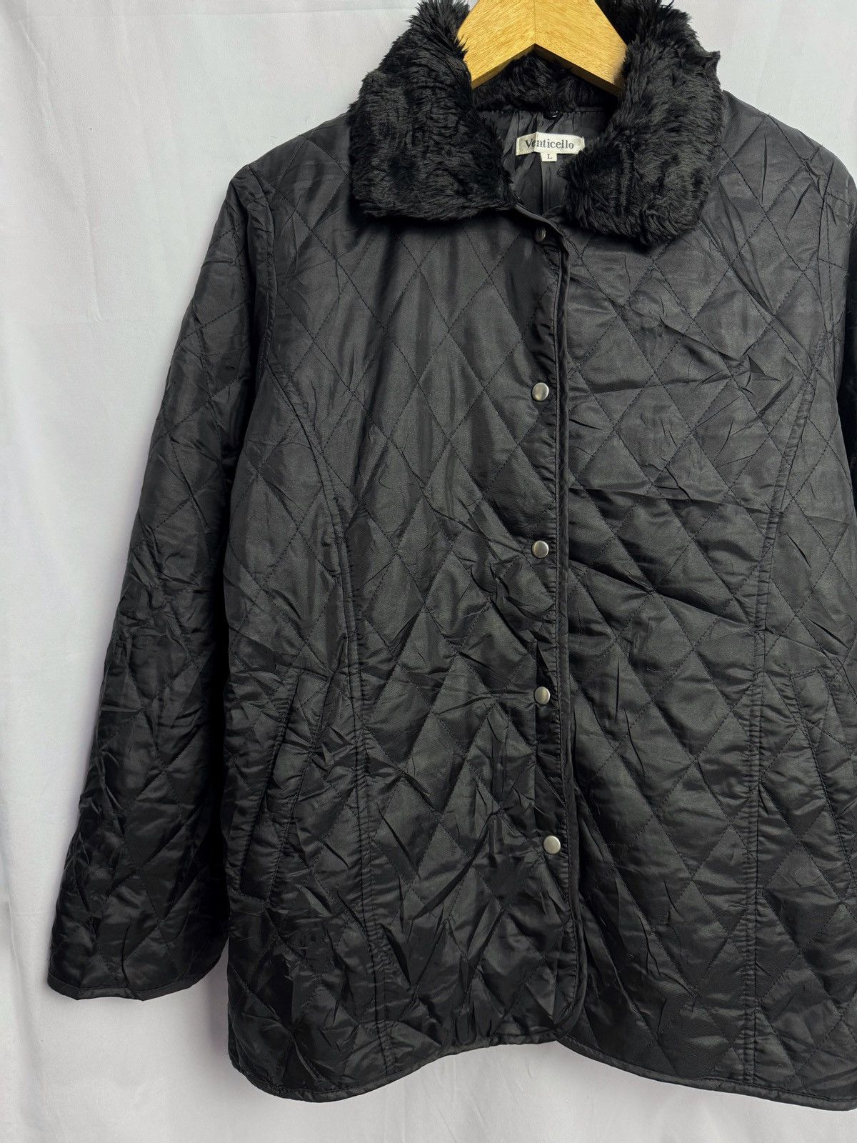 If Six Was Nine × Japanese Brand × Le Grande Bleu (L.G.B.) Fur Jacket Puffer Venticello Lgb style Size US L / EU 52-54 / 3 - 2 Thumbnail