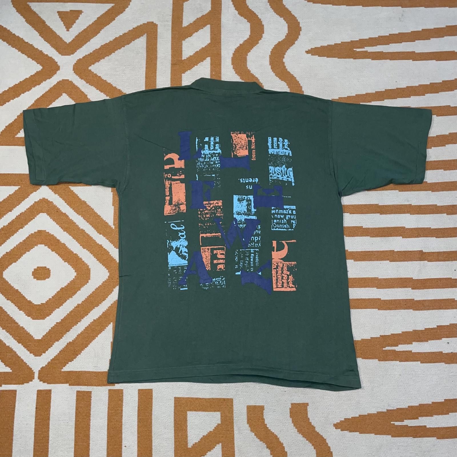 Designer Lifeway 90s Graphic Stencil T-Shirt XXL Size US XXL / EU 58 / 5 - 1 Thumbnail