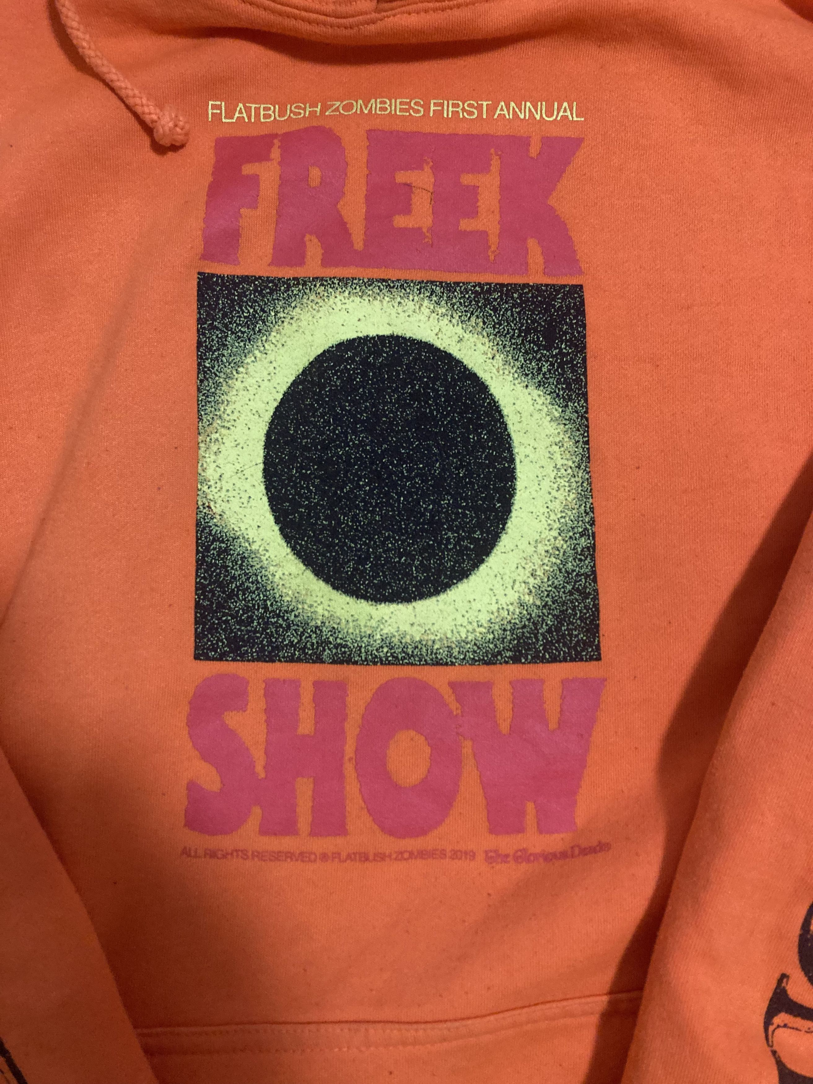 Flatbush Zombies flatbush zombies 2019 freek show merch hoodie Size US XL / EU 56 / 4 - 2 Thumbnail