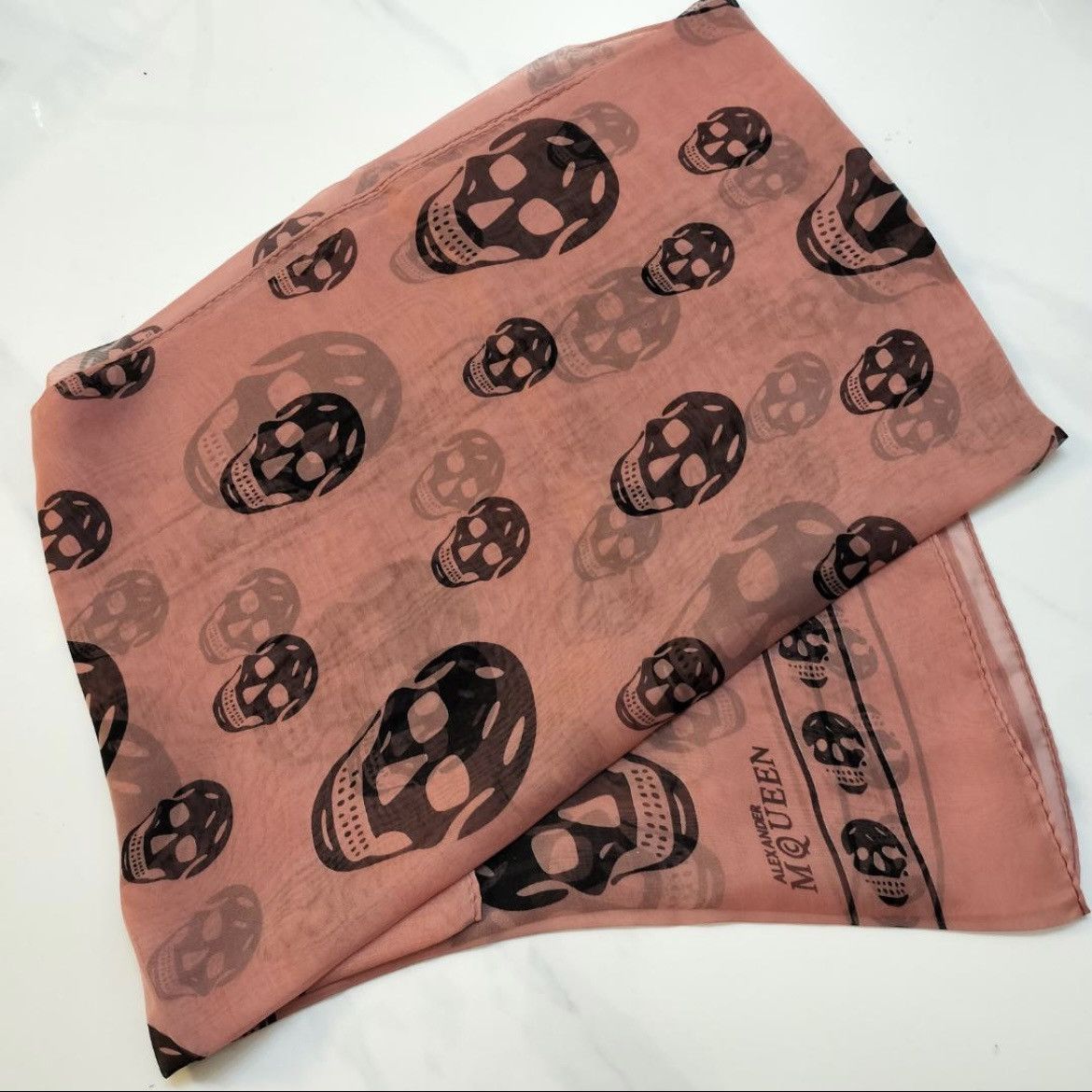 Alexander McQueen Alexander Mcqueen Scarf Shawl Size ONE SIZE - 1 Thumbnail