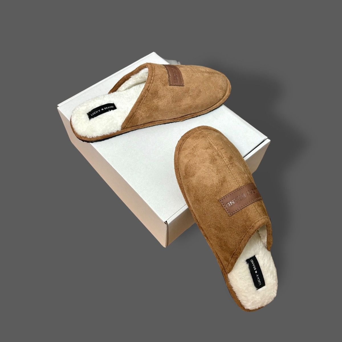 Lucky Brand Lucky Brand Unisex Tan Slippers Sz 8-9 Women’s, 7-8 Mens Size US 8.5 / IT 38.5 - 5 Thumbnail