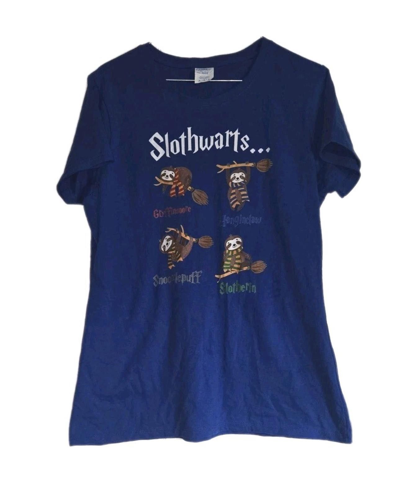 Other Harry Potter Slothwarts Sloth Shirt Unisex Top Funny Sloths Size M / US 6-8 / IT 42-44 - 1 Thumbnail