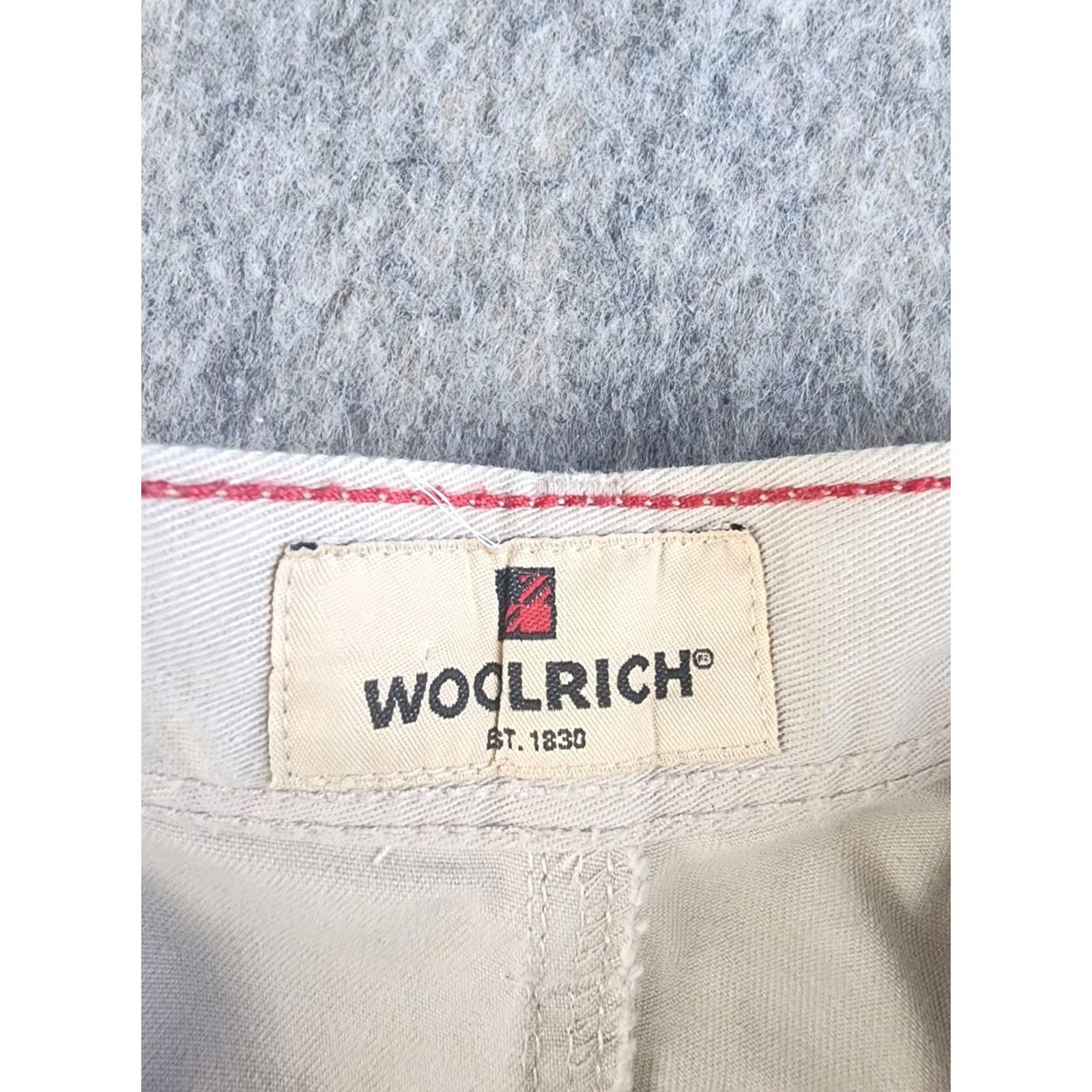 Vintage Woolrich Shorts Mens Flat Front Size 40 Beige Cotton Nylon Polyester Khaki Casual Regular Size US 40 / EU 56 - 7 Thumbnail