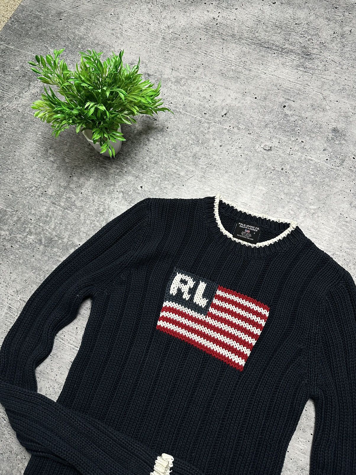 Polo Ralph Lauren Polo Jeans Company Ralph Lauren USA Y2K Knitted Sweater Size S / US 4 / IT 40 - 3 Thumbnail