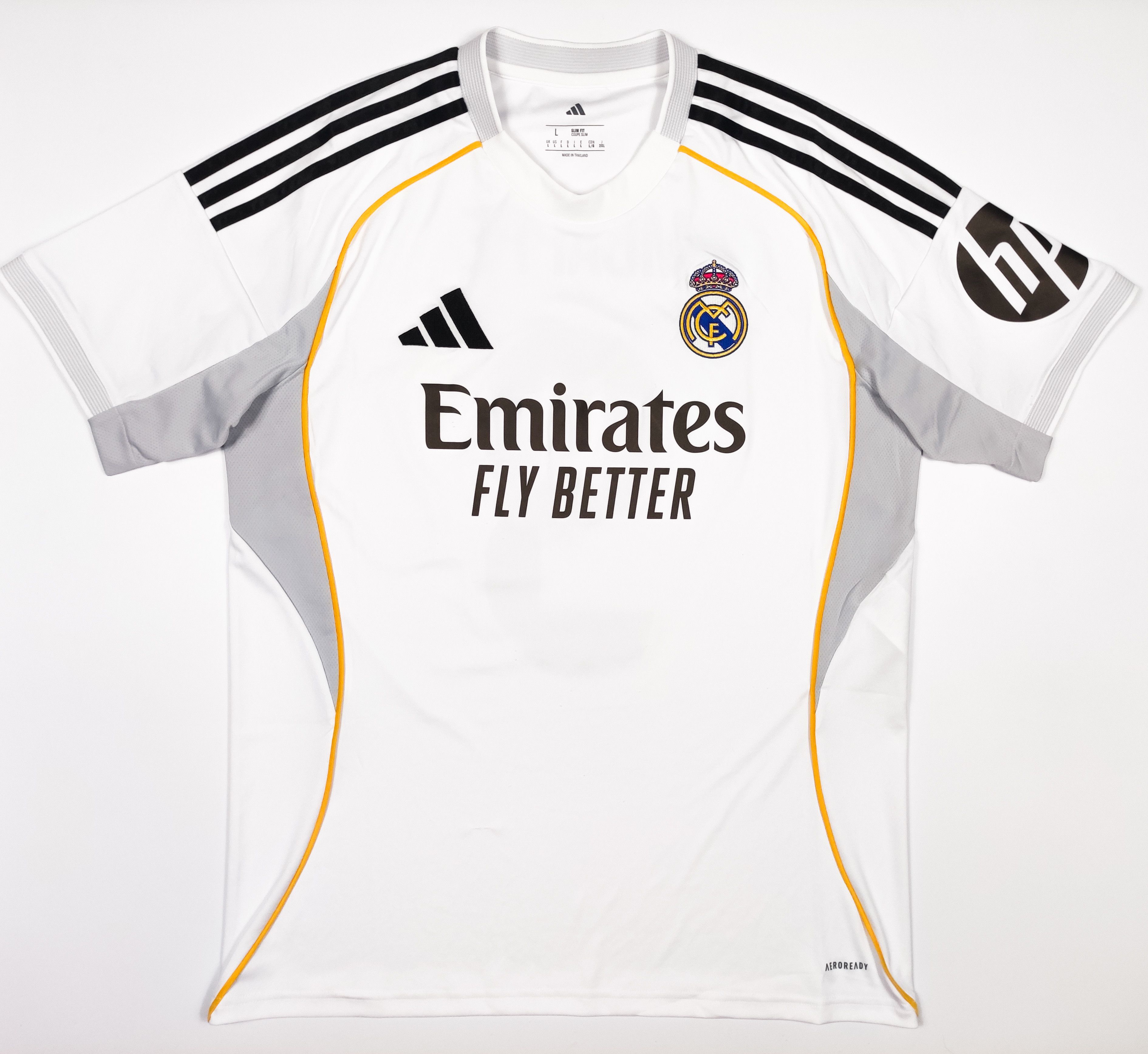 Adidas Kylian Mbappe #9 Real Madrid 2025 2026 Adidas Home Shirt Size US L / EU 52-54 / 3 - 2 Thumbnail