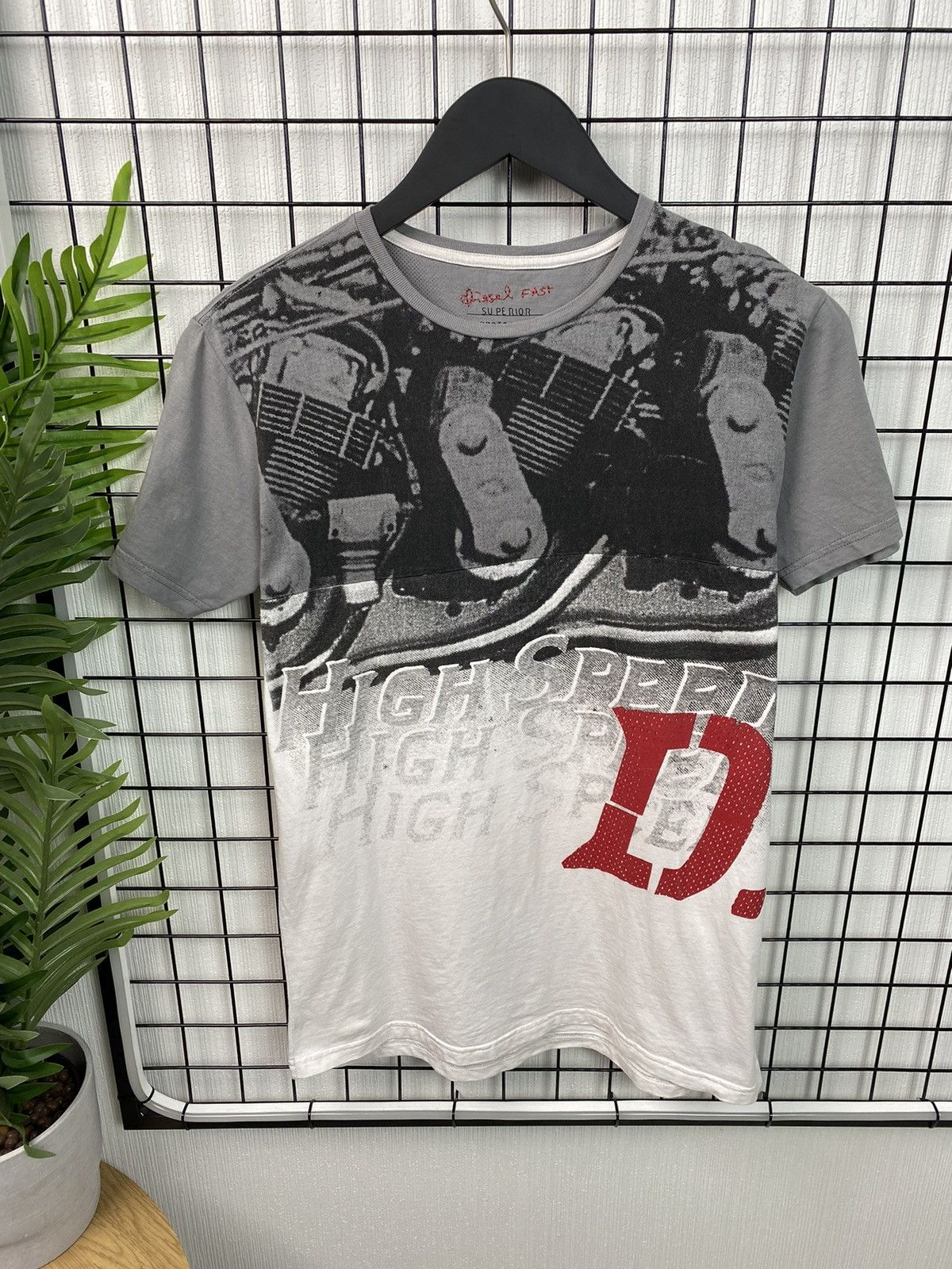 Other Rare Diesel Fast High Speed T shirt Men M tee Racing Size US M / EU 48-50 / 2 - 1 Thumbnail