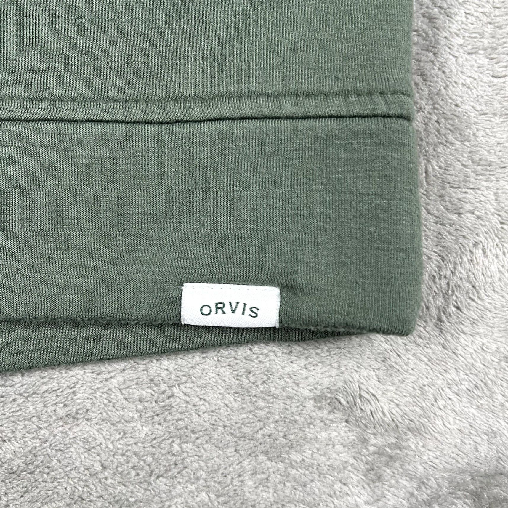 Orvis Orvis Classic Collection Men’s Small Olive Green Crewneck Pullover Long Sleeve Shirt Size US S / EU 44-46 / 1 - 6 Thumbnail