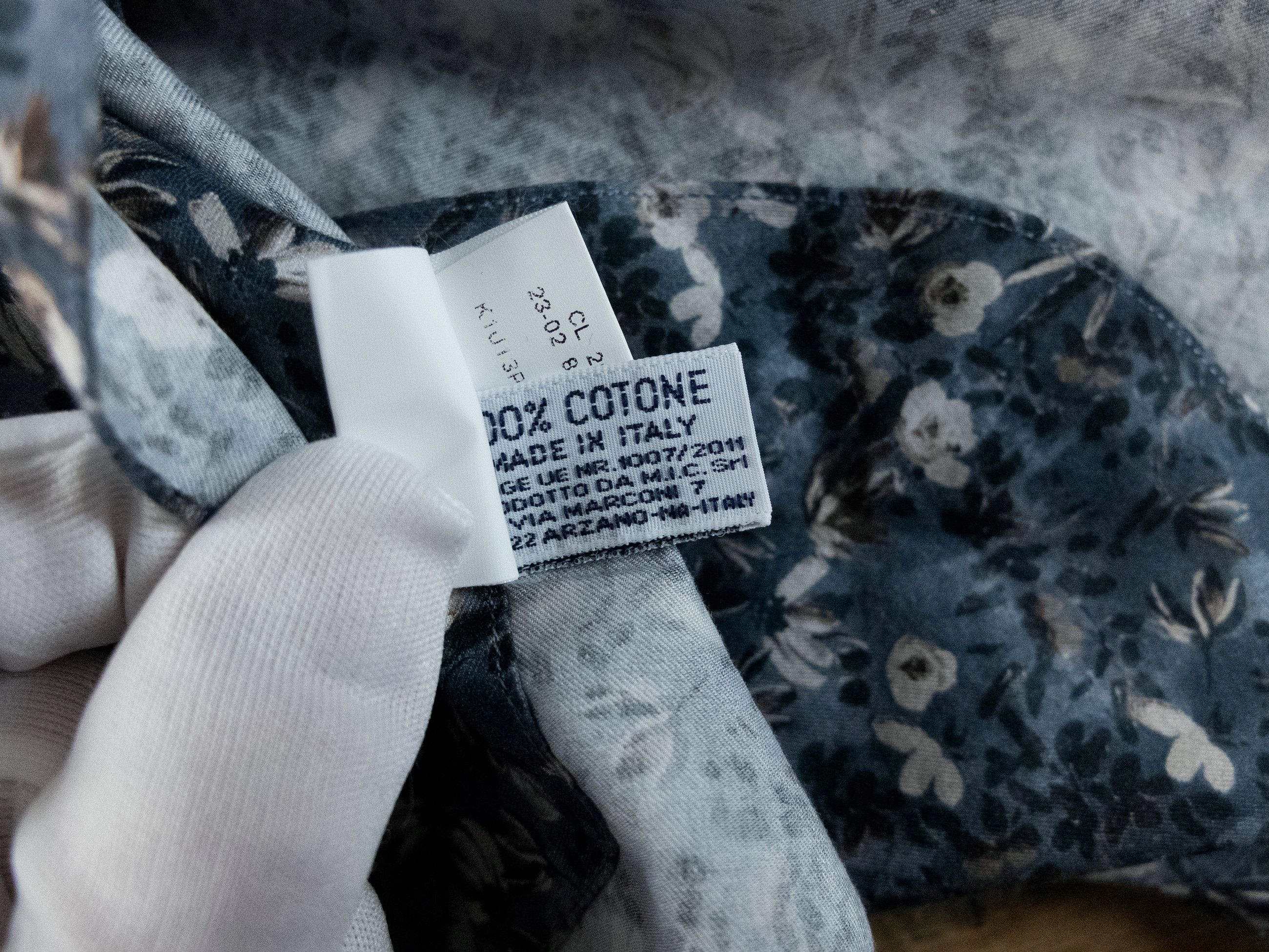 Barba Napoli BARBA Napoli Dandy Life blue floral print lightweight shirt Size US M / EU 48-50 / 2 - 4 Thumbnail