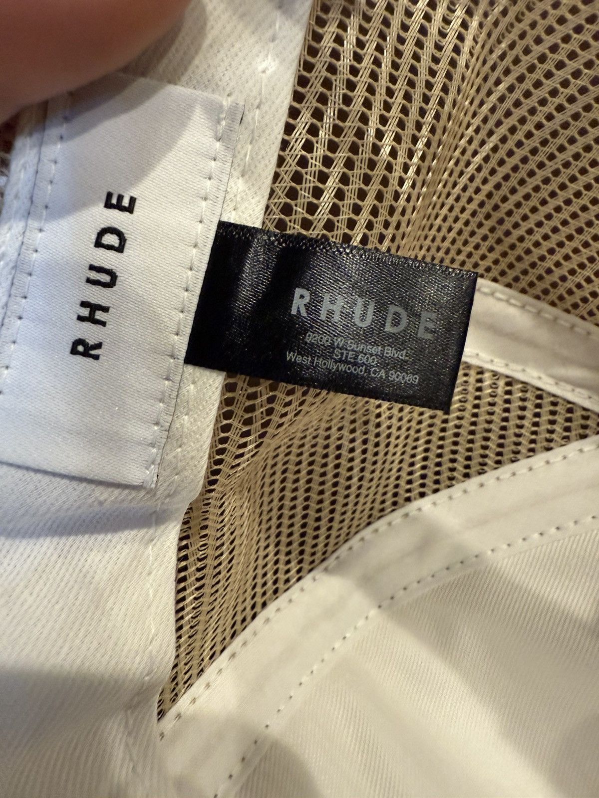 Rhude Rhude Diamond Trucker Hat Size ONE SIZE - 5 Thumbnail