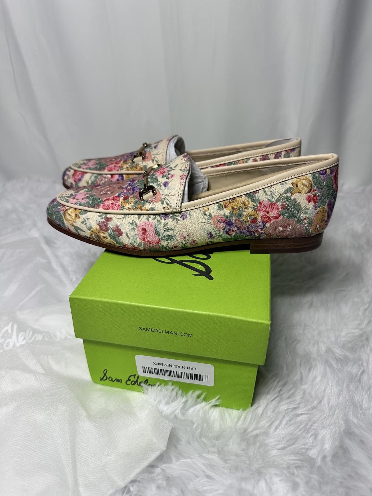 Other Sam Edelman Floral Print Loafers Size US 7.5 / IT 37.5 - 2 Thumbnail