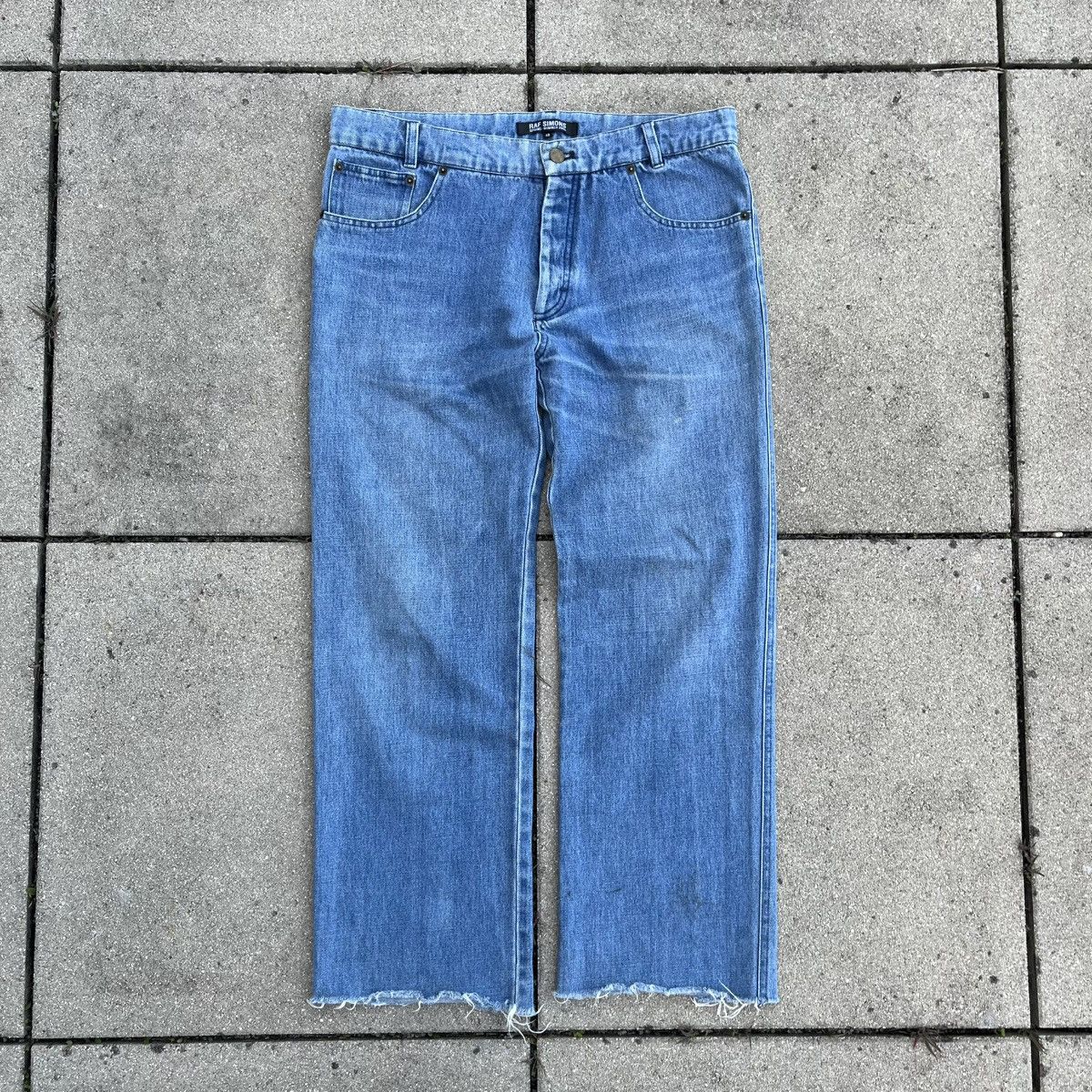 Raf Simons Raf Simons S/S05 Raw denim Size US 33 - 1 Thumbnail