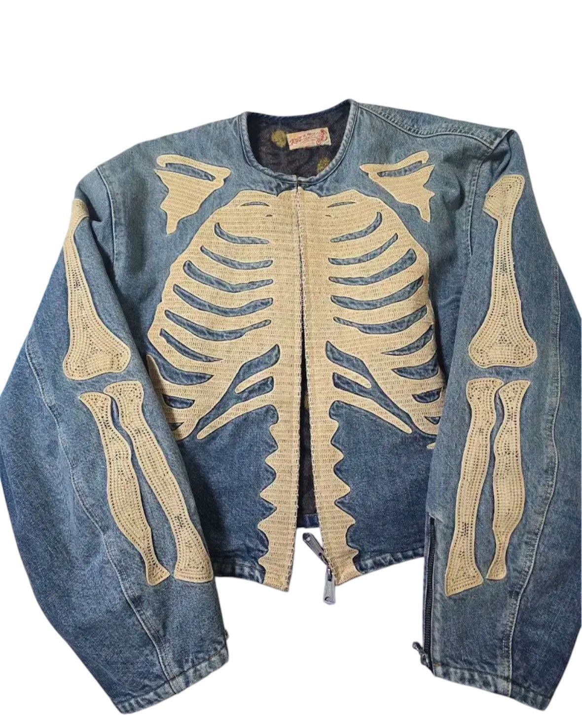Kapital Skeleton Jacket | Grailed