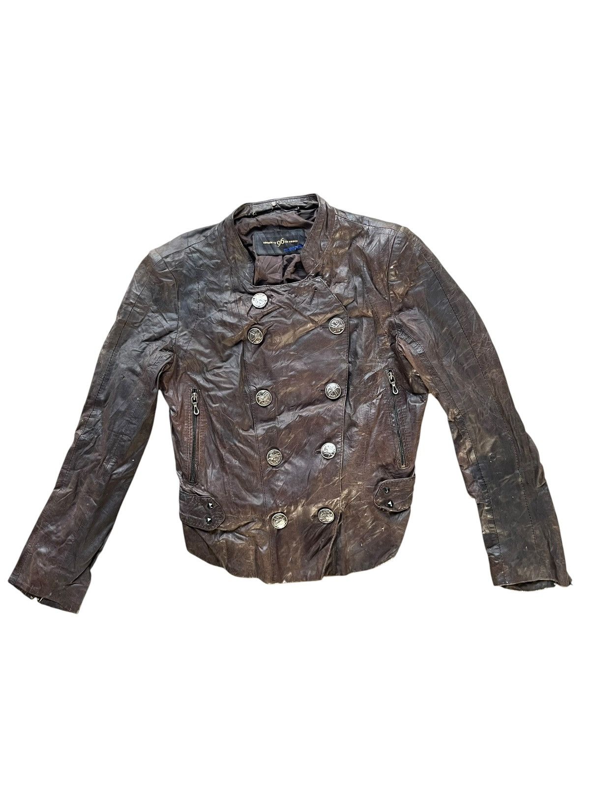 GOA Nine Six inspired GOA Leather Jacket Size S / US 4 / IT 40 - 1 Thumbnail
