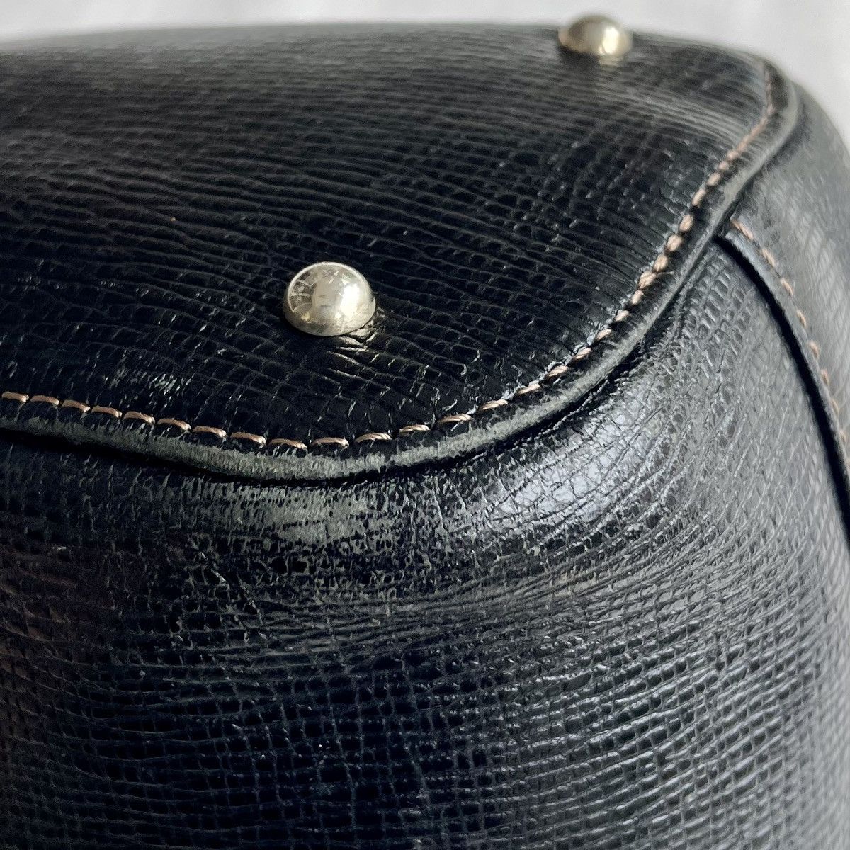 Leather × Nina Ricci Nina Ricci Black Leather Handbag Size ONE SIZE - 11 Thumbnail