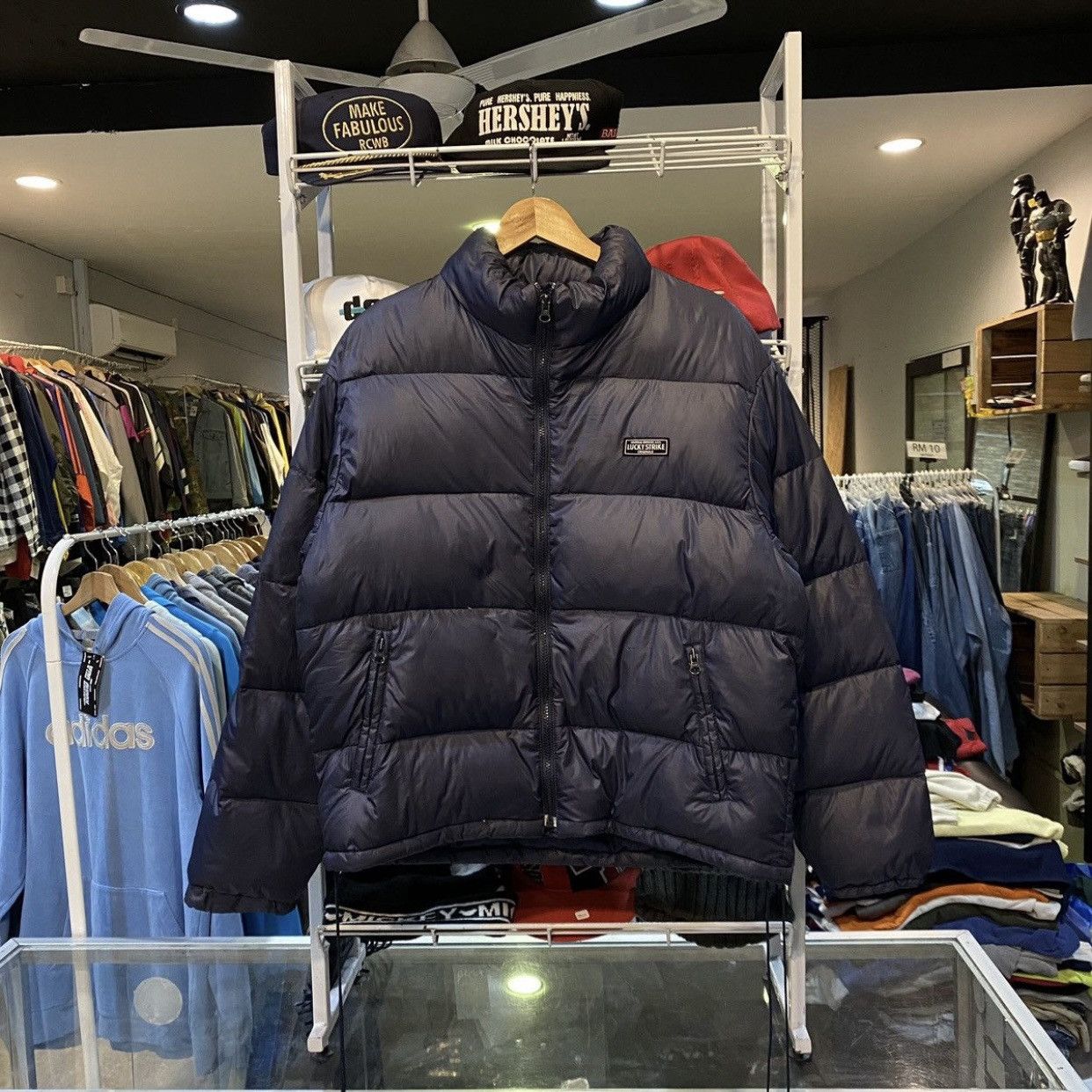 Vintage Vintage Japanese Brand Lucky Strike Puffer/Down Size US L / EU 52-54 / 3 - 1 Thumbnail