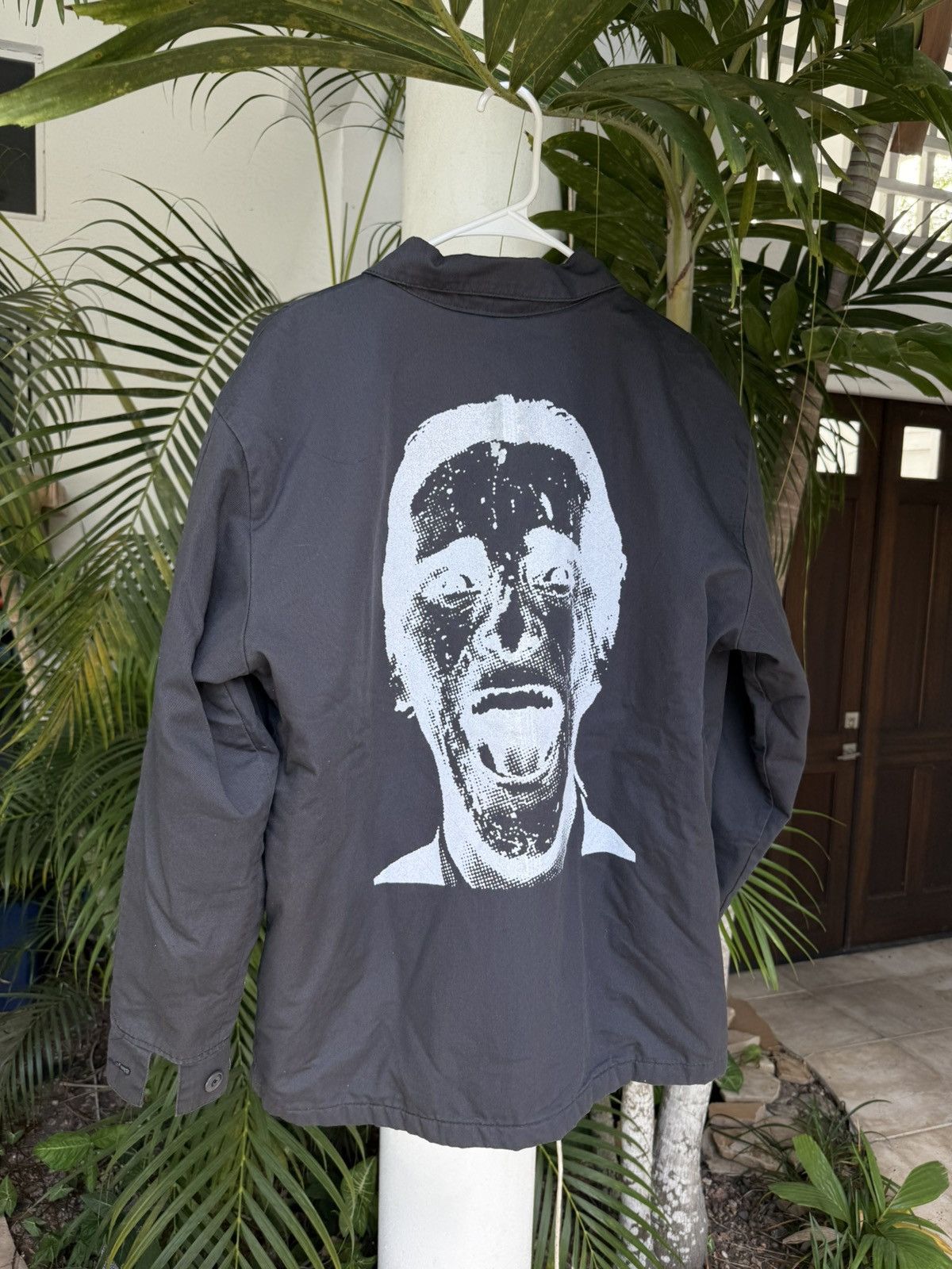 Restricted Vintage 90s Restricted FL Work Jacket American Psycho Horror Size US L / EU 52-54 / 3 - 2 Thumbnail