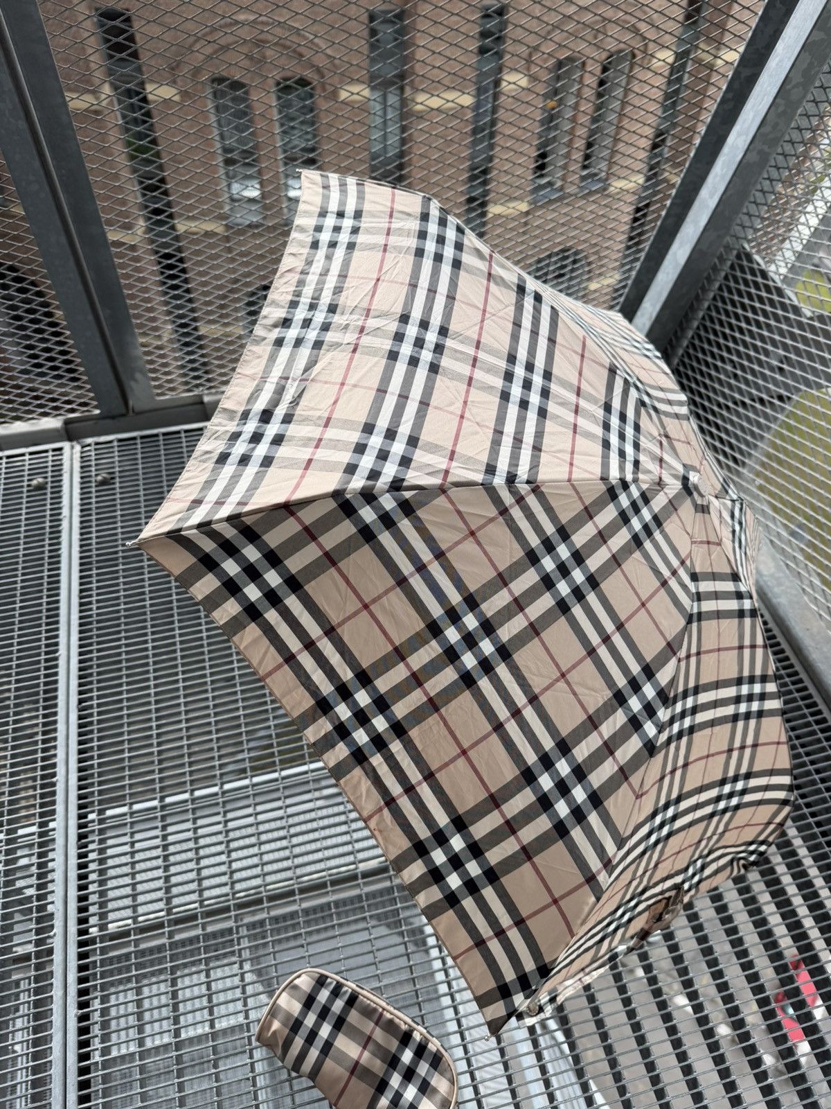 Burberry Burberry Nova Check Umbrella Size ONE SIZE - 11 Thumbnail