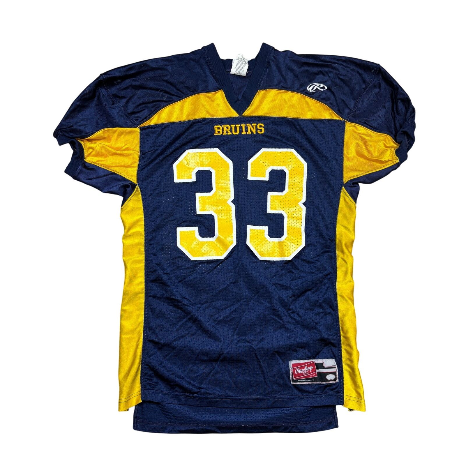 Other UCLA Bruins #33 Football Jersey Men's Large Rawlings Size US L / EU 52-54 / 3 - 1 Thumbnail