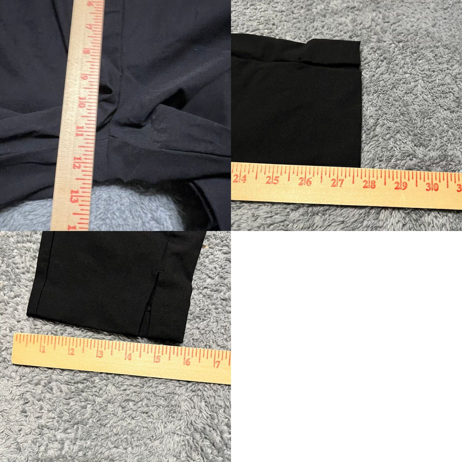 Athleta Athleta Wander Slim Pants Womens 10 Black Back Zip Stretch Pants Anklet Womens 10 Black Athleta Pants Women 10 Black Slim Wander Size 32" / US 10 / IT 46 - 8 Thumbnail