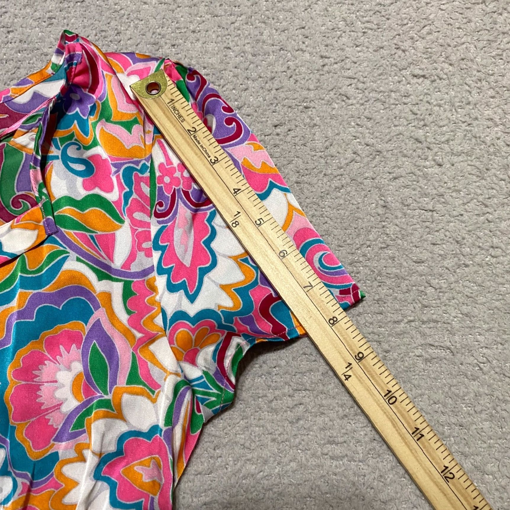 Nicole Miller Nicole Miller Dress Adult L Multicolor Geometric Fit & Flare Knee Length Sleeveless Womens Size L / US 10 / IT 46 - 7 Thumbnail