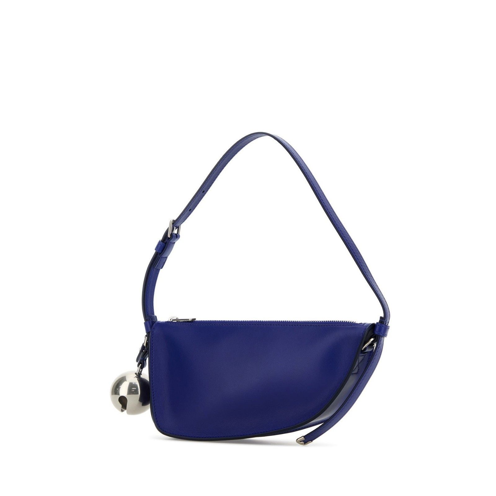 Burberry BURBERRY Shield Mini Blue Leather Shoulder Bag New Size ONE SIZE - 3 Thumbnail