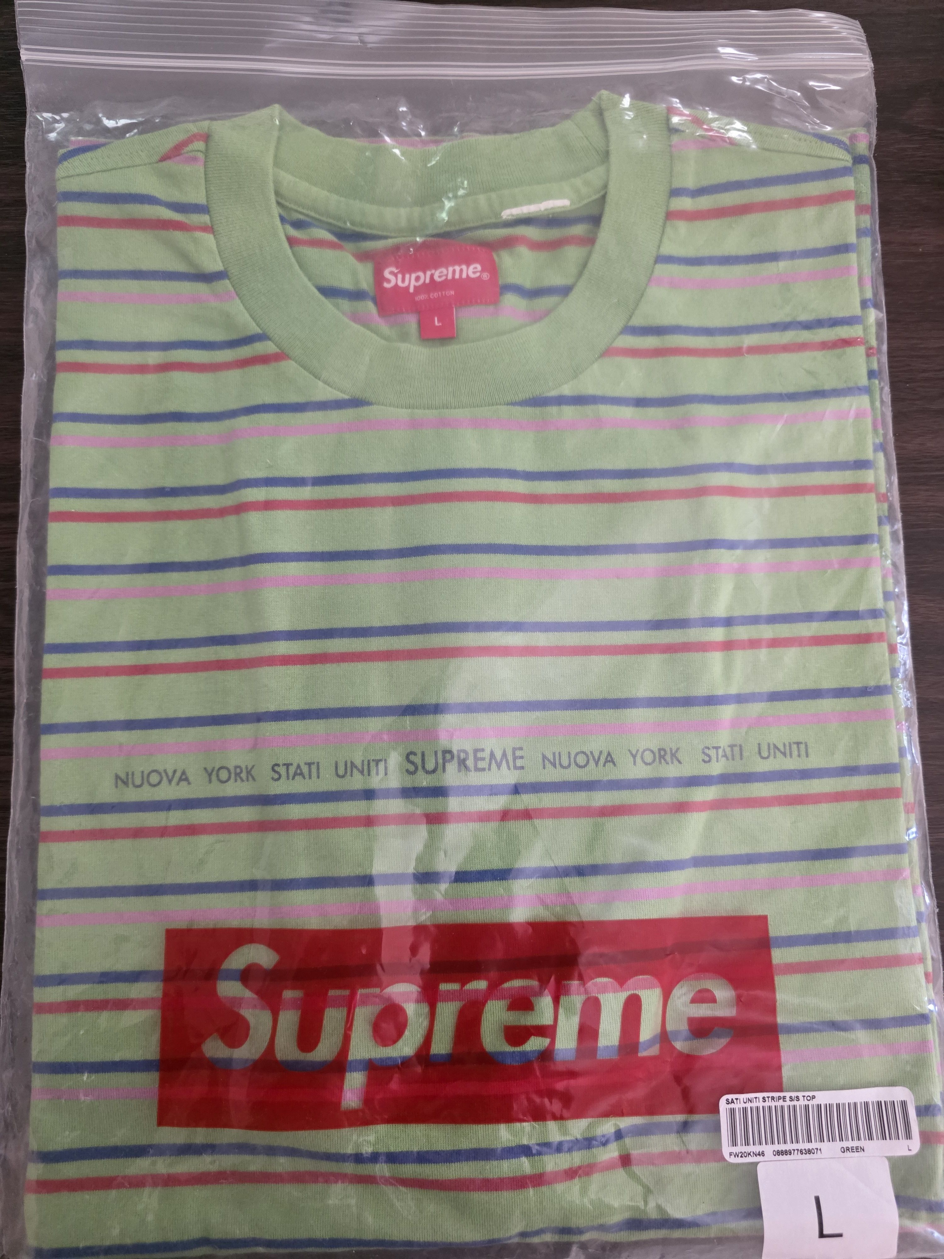 Supreme Supreme Stati Uniti Stripe Top Size US L / EU 52-54 / 3 - 2 Thumbnail