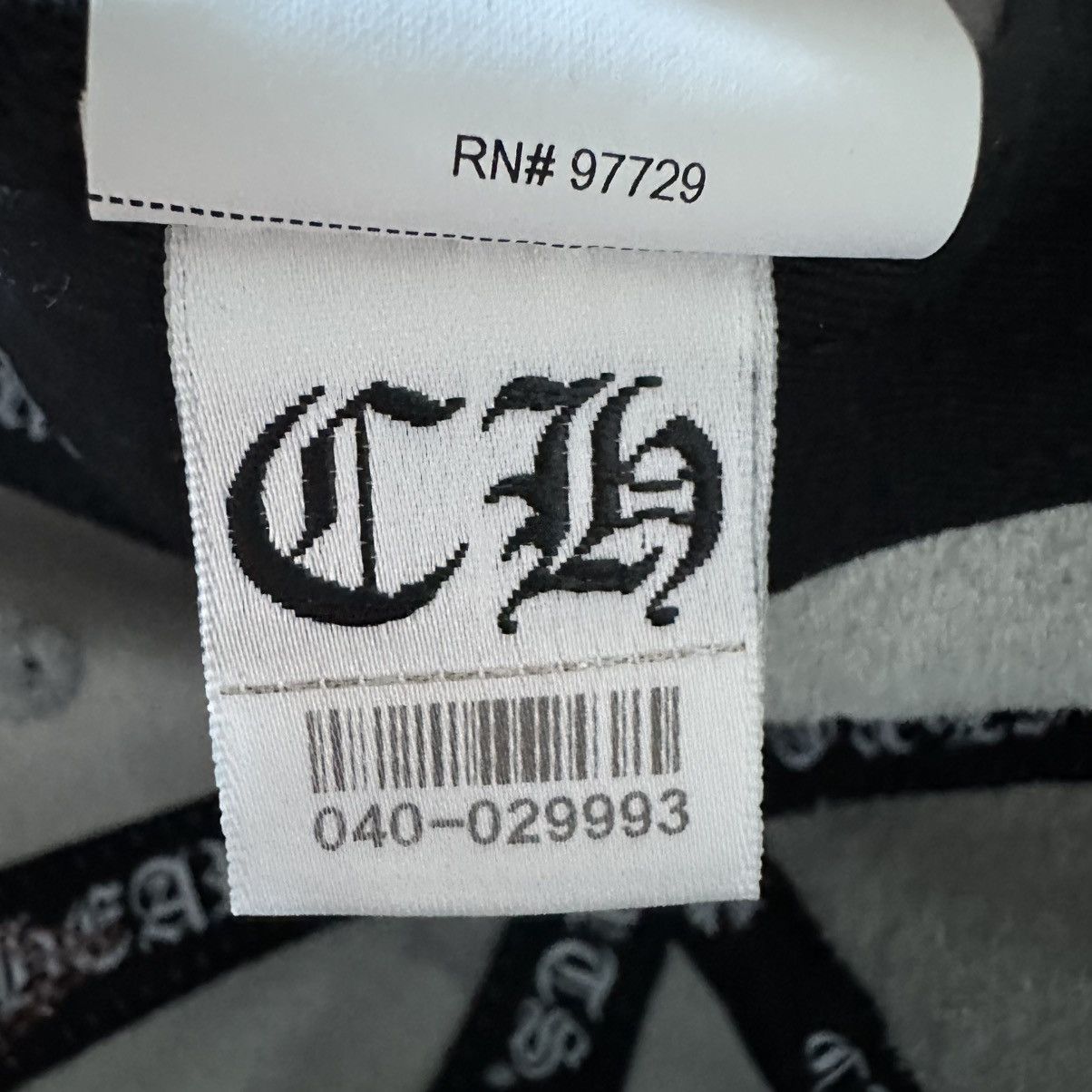 Chrome Hearts Chrome Hearts Snow Camo Leather Hat Size ONE SIZE - 6 Thumbnail