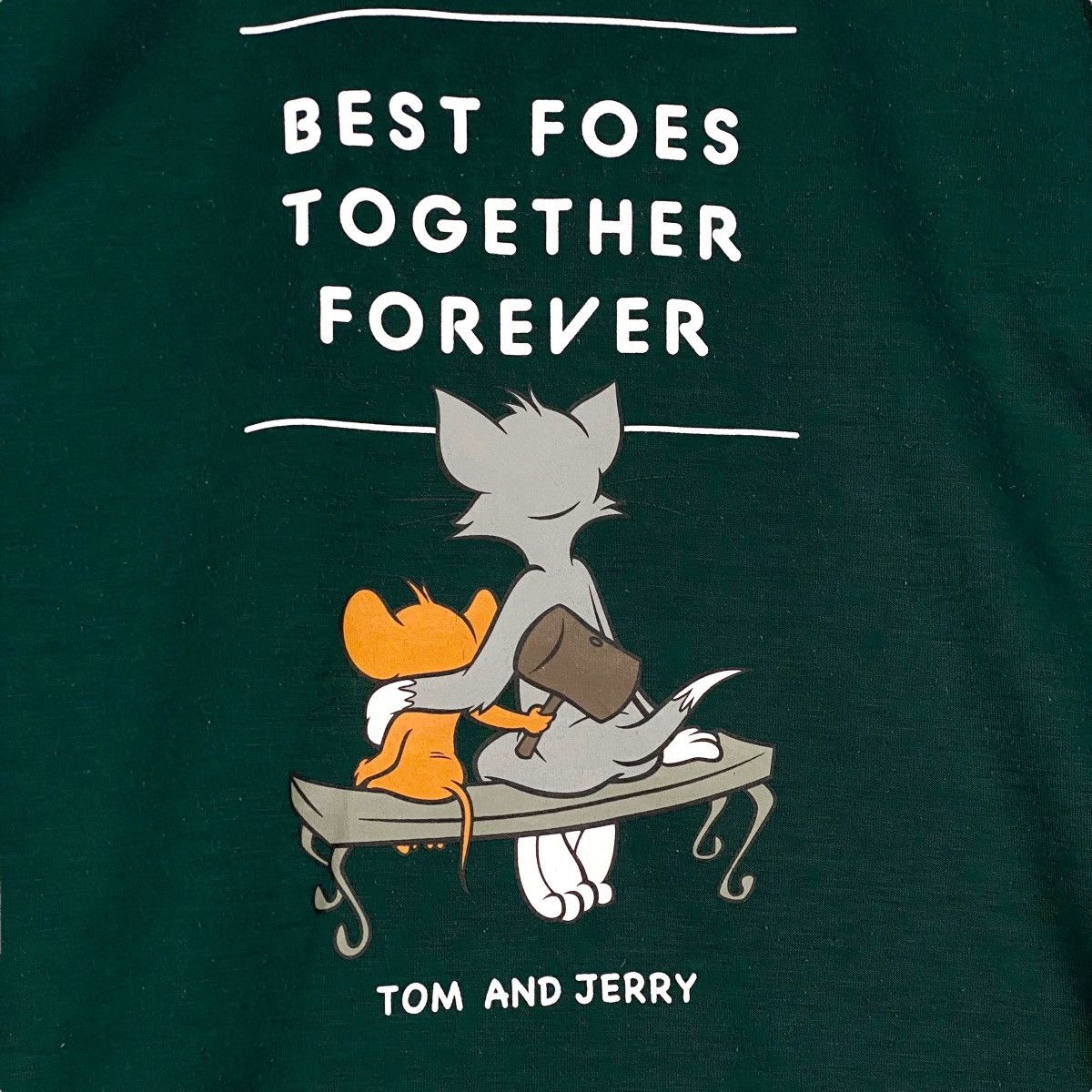 Cartoon Network × Vintage Vintage Tom&Jerry Embroidered/Full Print Crewneck Sweatshirt Size US XL / EU 56 / 4 - 4 Thumbnail