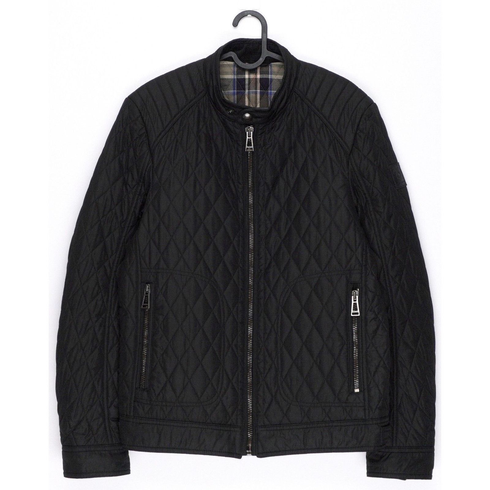 Belstaff Belstaff Bramley Racer Black Technical Quilted Jacket Size US M / EU 48-50 / 2 - 1 Thumbnail