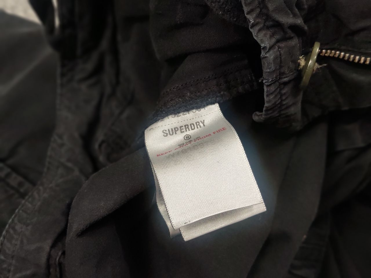 Superdry Superdry Parachute Cargo Black Baggy Pants Vintage Style Size US 32 / EU 48 - 14 Thumbnail