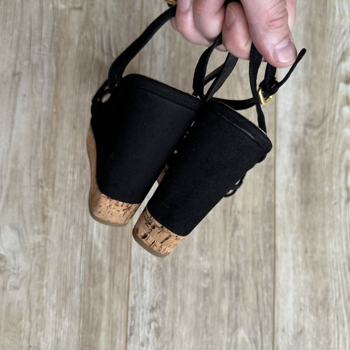 Prada Prada Suede Sandals Size US 10.5 / IT 40.5 - 10 Thumbnail