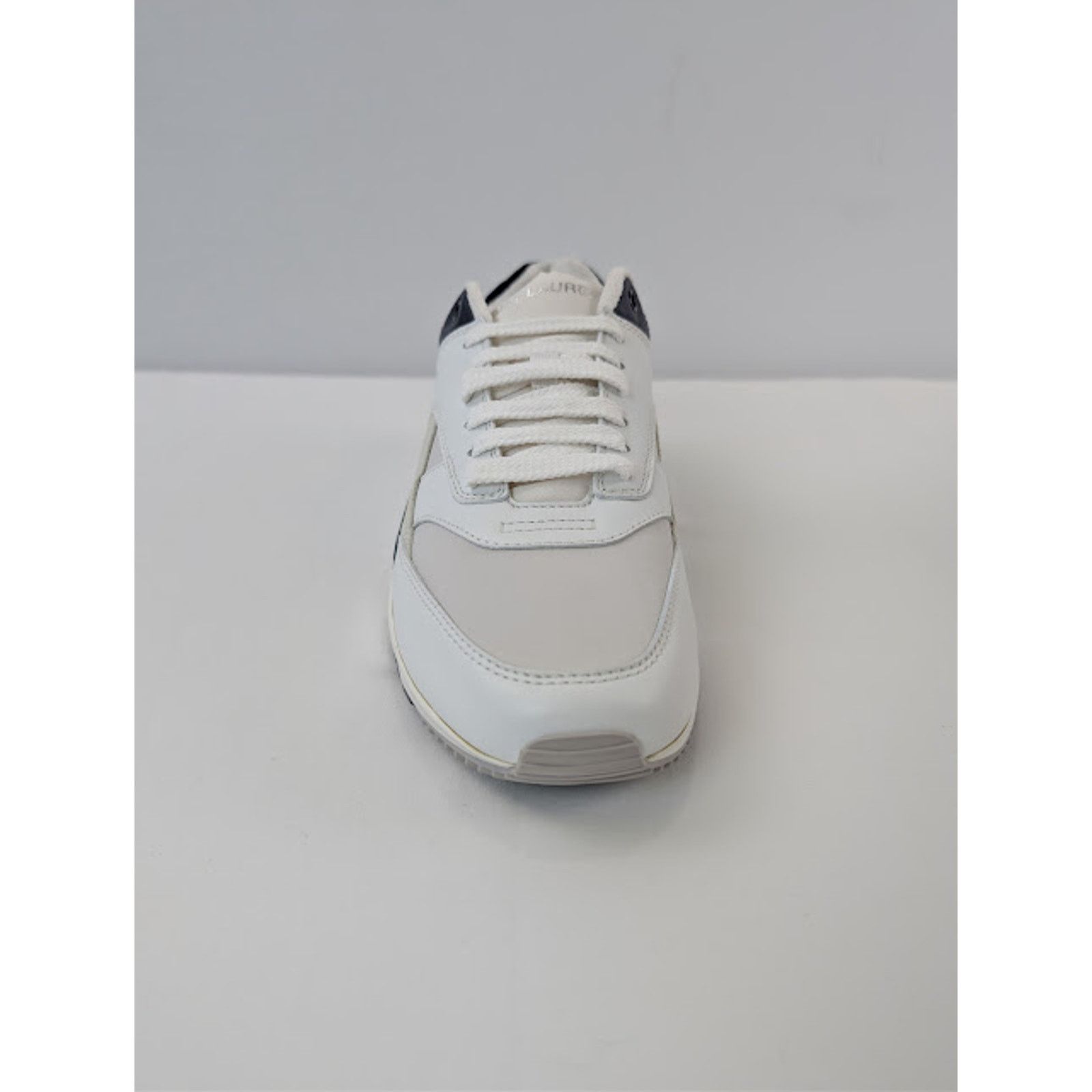 Saint Laurent Paris o1rshd1 Bump 15 Low-Top Sneaker in Blanc Optique / Soft A Size US 11 / EU 44 - 14 Thumbnail
