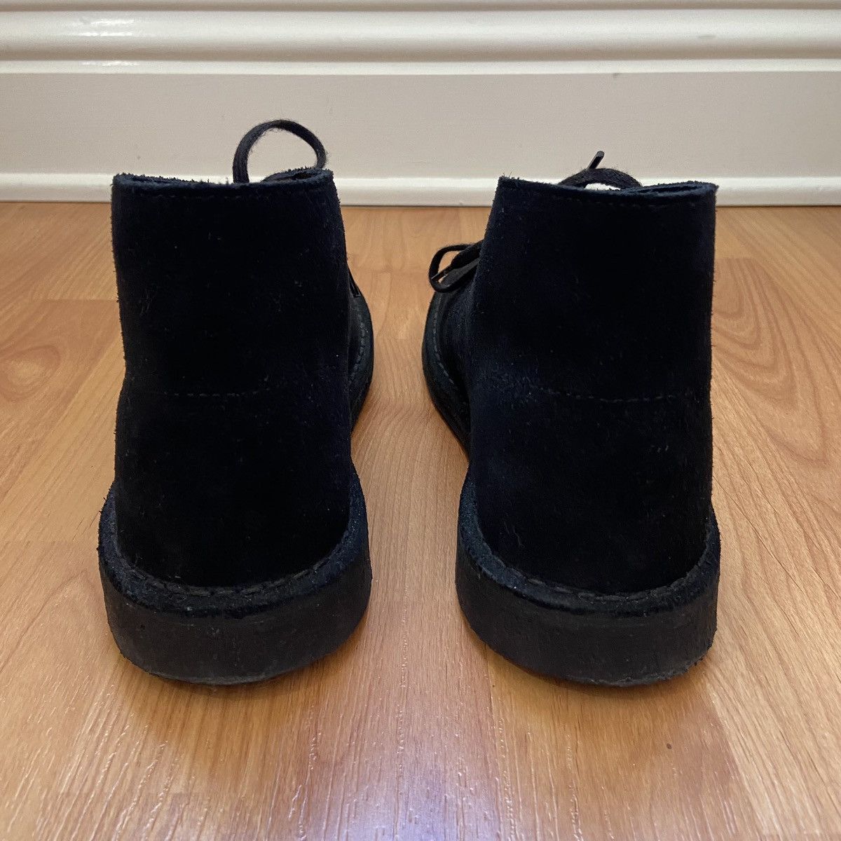 Clarks Clarks Originals Men’s Desert Boots Evo Black Boots 8.5M Size US 8.5 / EU 41-42 - 4 Thumbnail