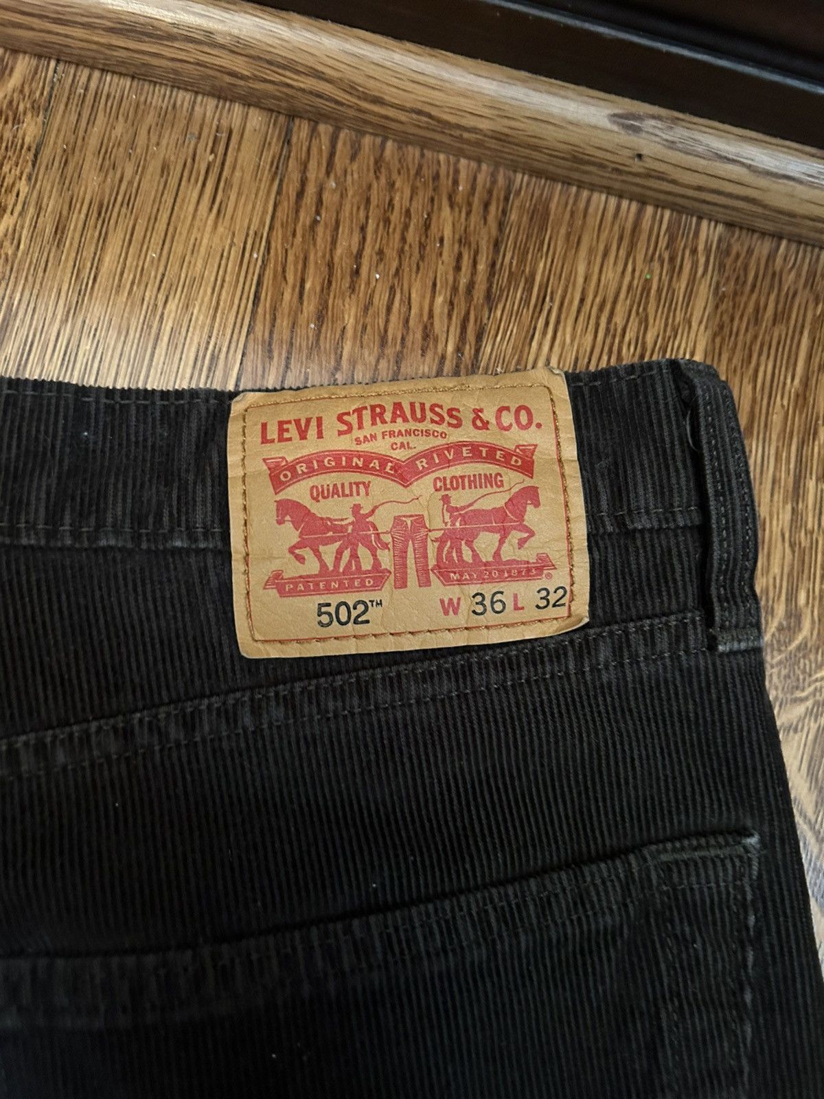 Levi's Levi’s 502 Corduroy Pants 36x32 Size US 36 / EU 52 - 3 Thumbnail