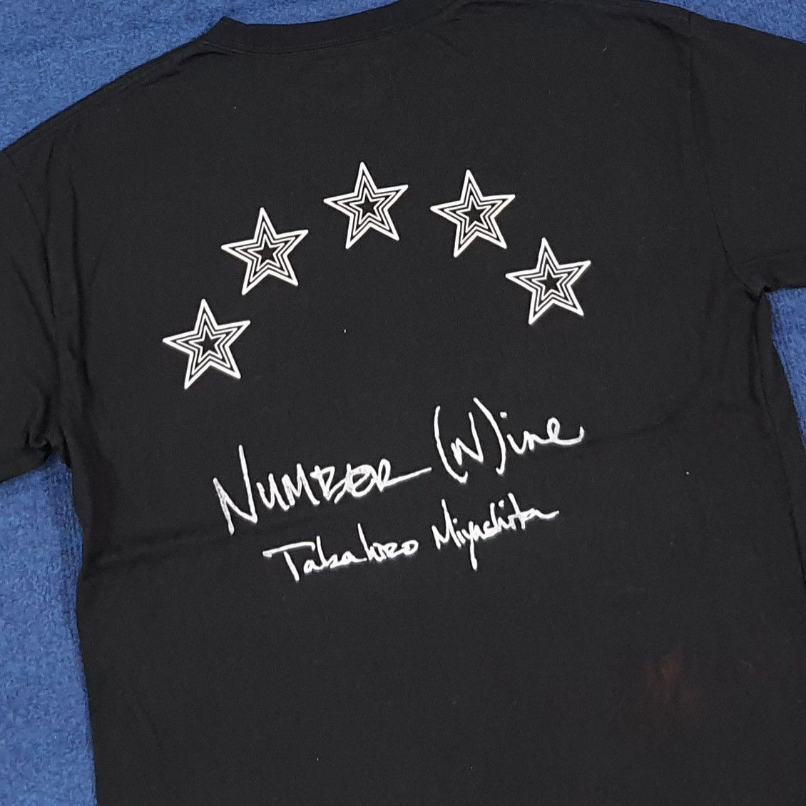 Number (N)ine Vintage Number Nine Five Star Japan Tshirt C301N39 Size US M / EU 48-50 / 2 - 2 Thumbnail