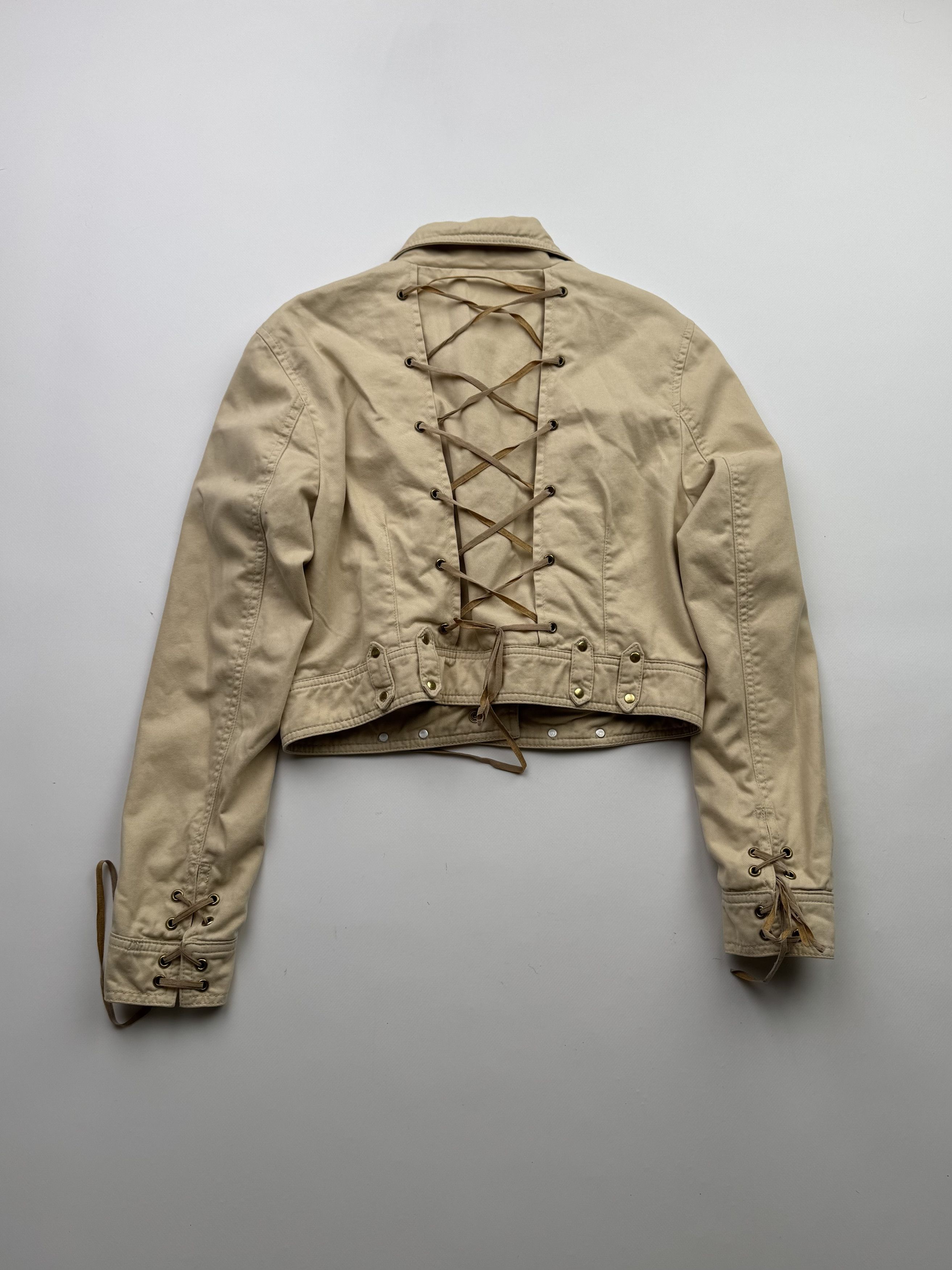 Japanese Brand Vintage Cropped Jacket B414(V2)E2 Size S / US 4 / IT 40 - 1 Thumbnail