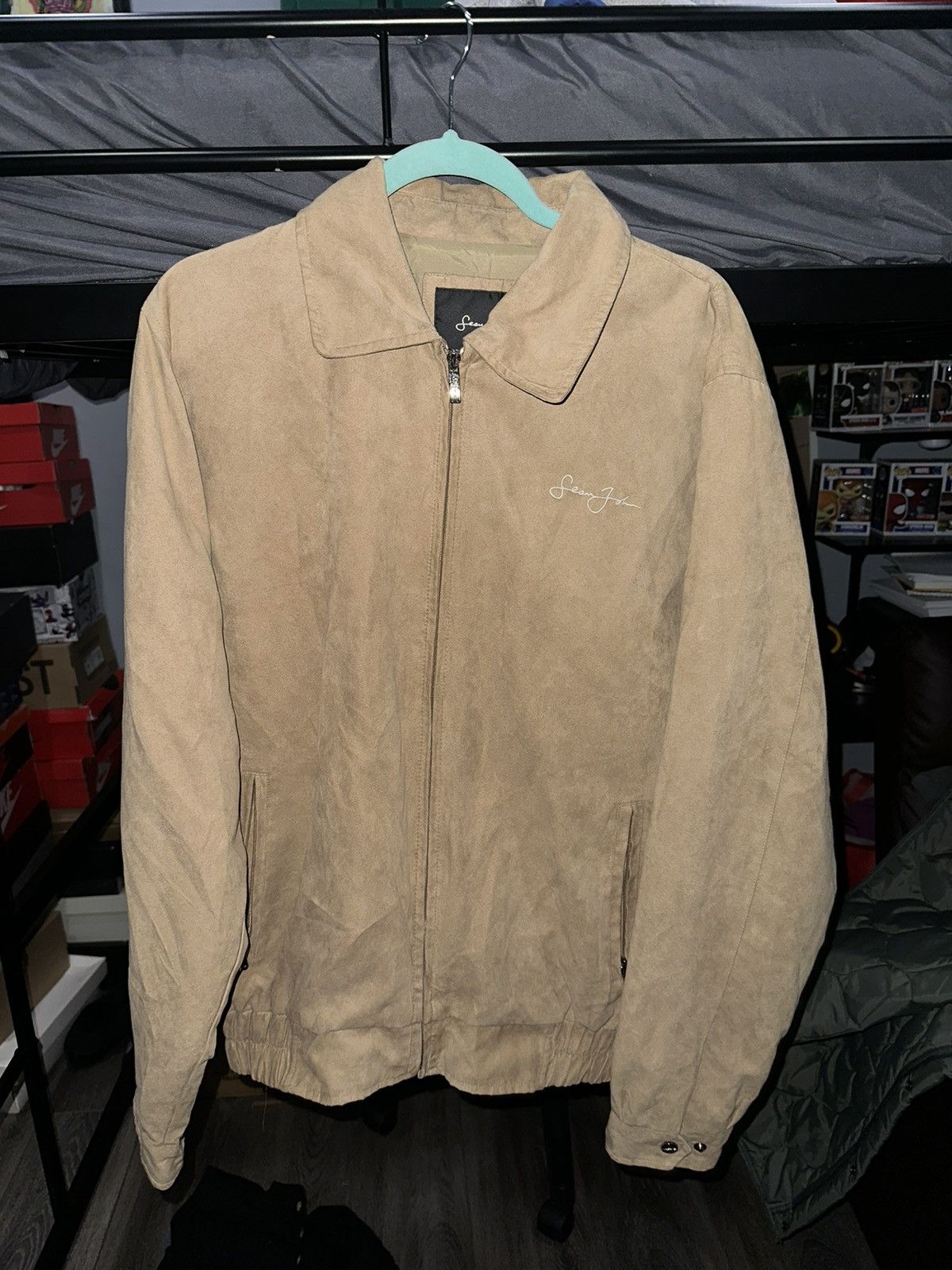 Sean john suede jacket sales