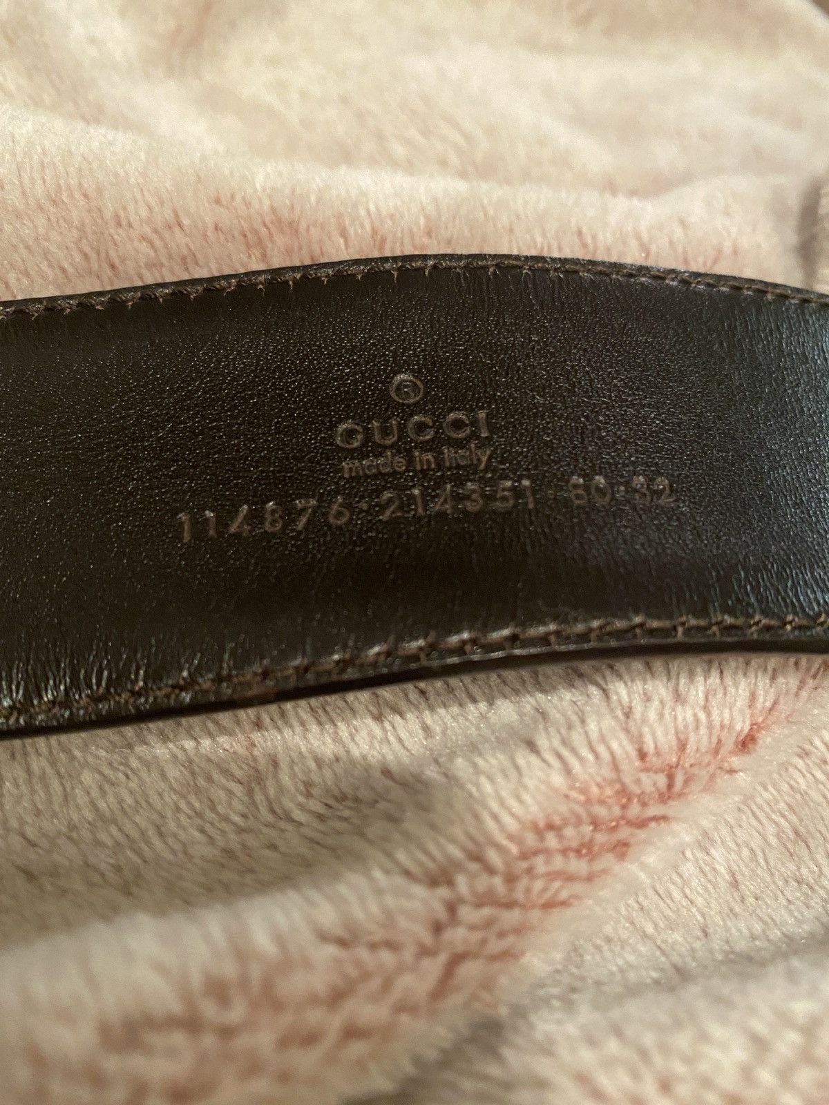 Gucci Gucci monogram belt size 80 Size ONE SIZE - 2 Thumbnail