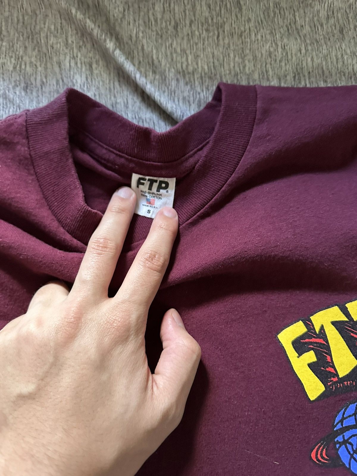 Fuck The Population Fuck The Population World Tee Size US S / EU 44-46 / 1 - 2 Thumbnail
