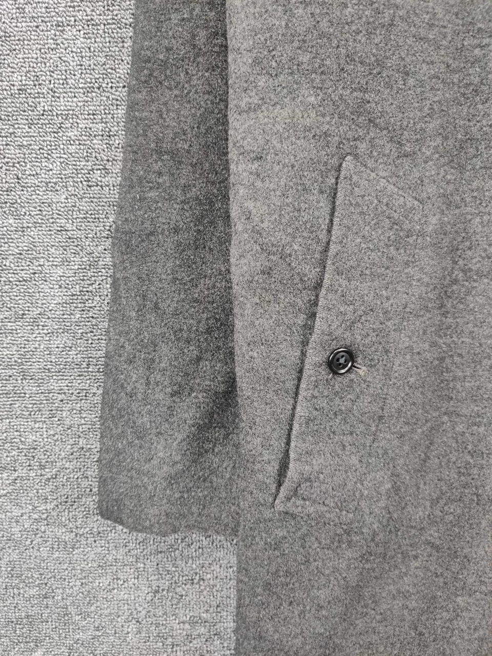 Burberry Vintage Burberrys Herringbone Wool Long Coat Size US L / EU 52-54 / 3 - 4 Thumbnail